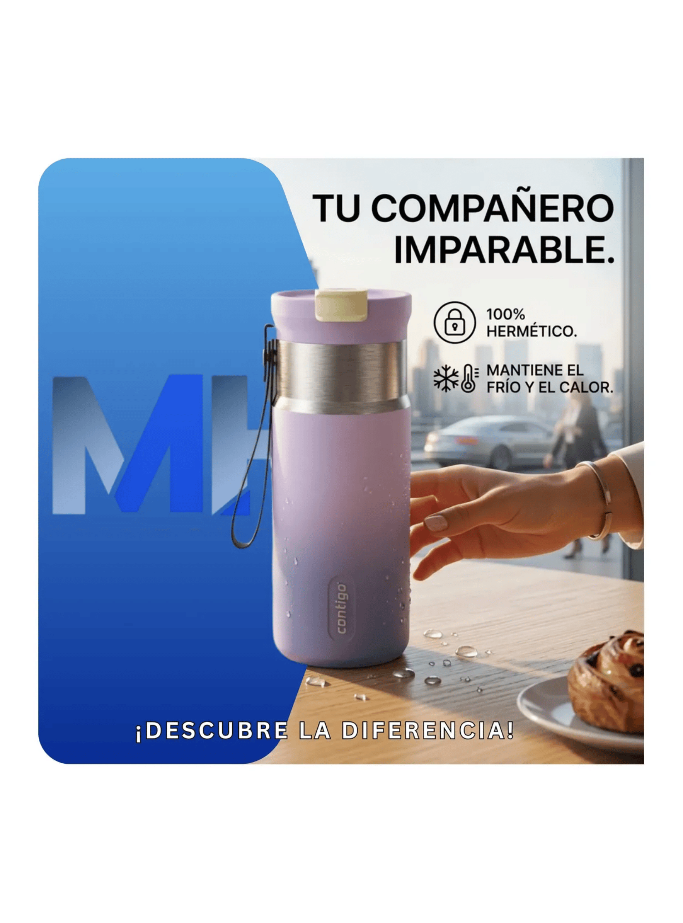 Botella Termica Contigo Dual Sip 473ml Frio Y Calor Inox-2