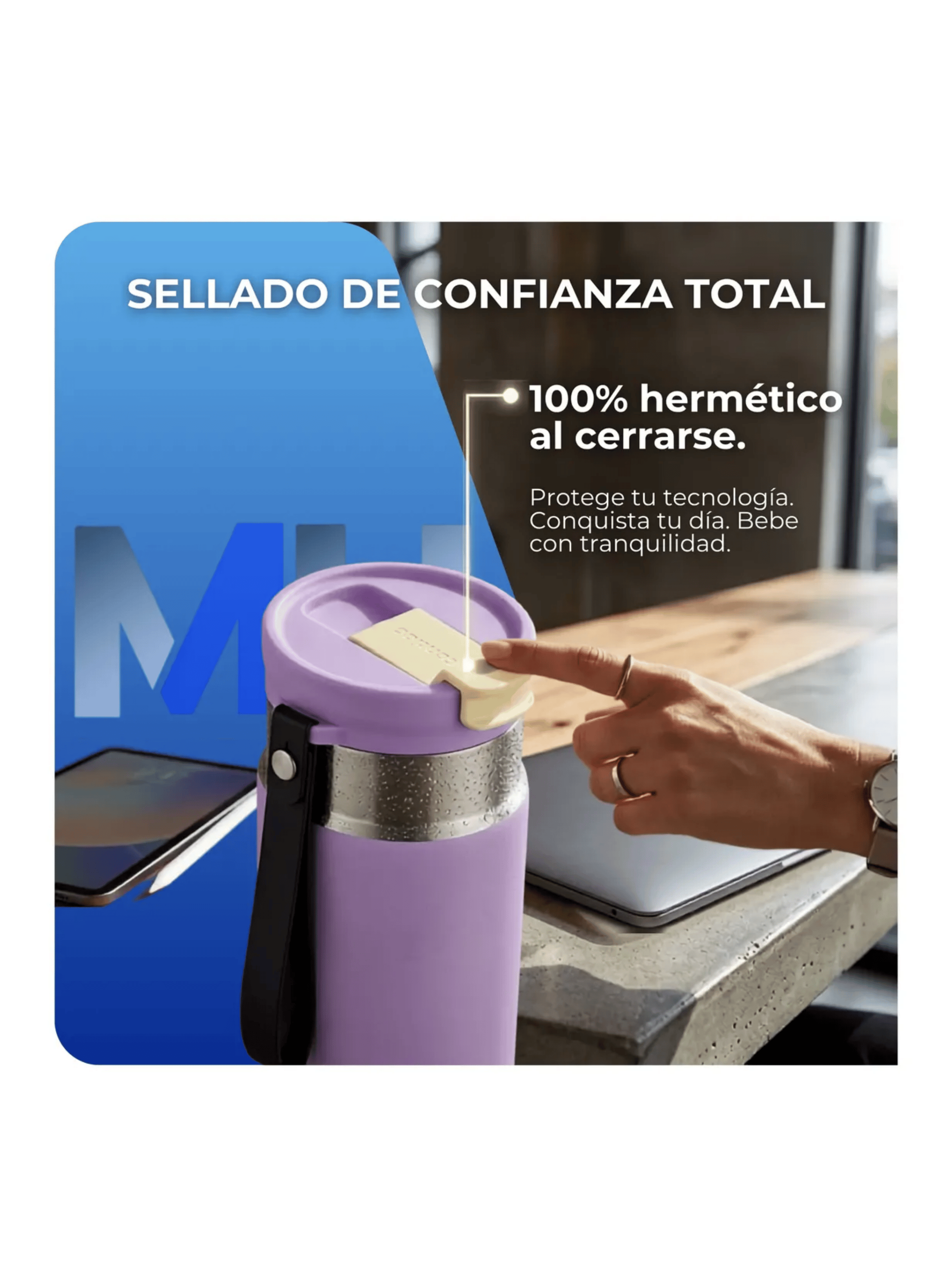 Botella Termica Contigo Dual Sip 473ml Frio Y Calor Inox-4