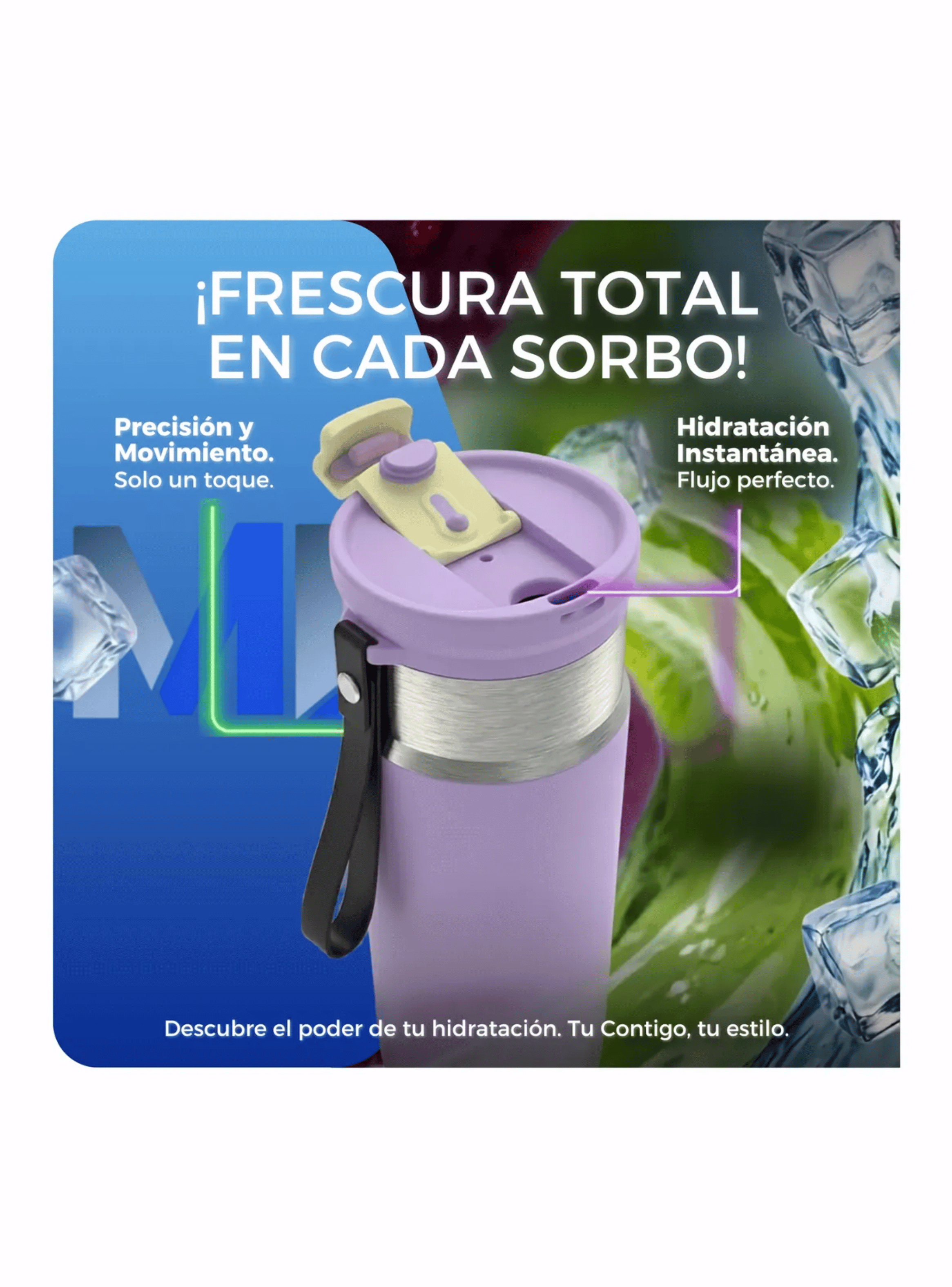 Botella Termica Contigo Dual Sip 473ml Frio Y Calor Inox-5