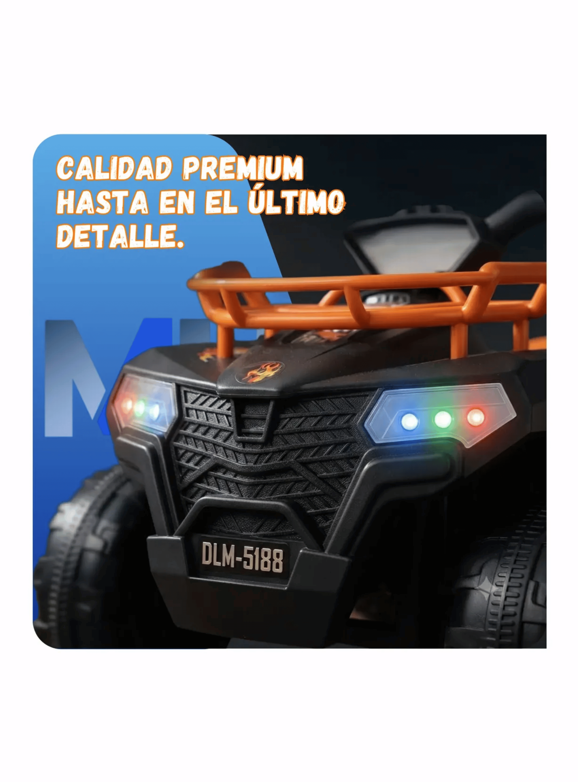 Cuatrimoto El ctrica Bater a 12v Para Ni os Todoterreno-2
