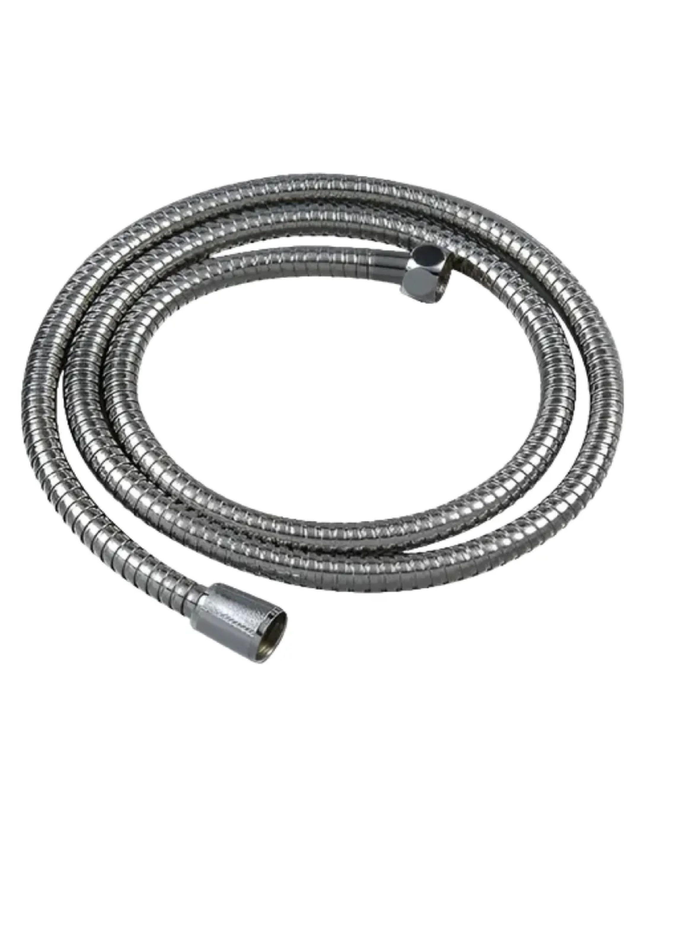 Plato Ducha Cuadrado + Brazo Para Flexible + Flexible 1.85 M-2