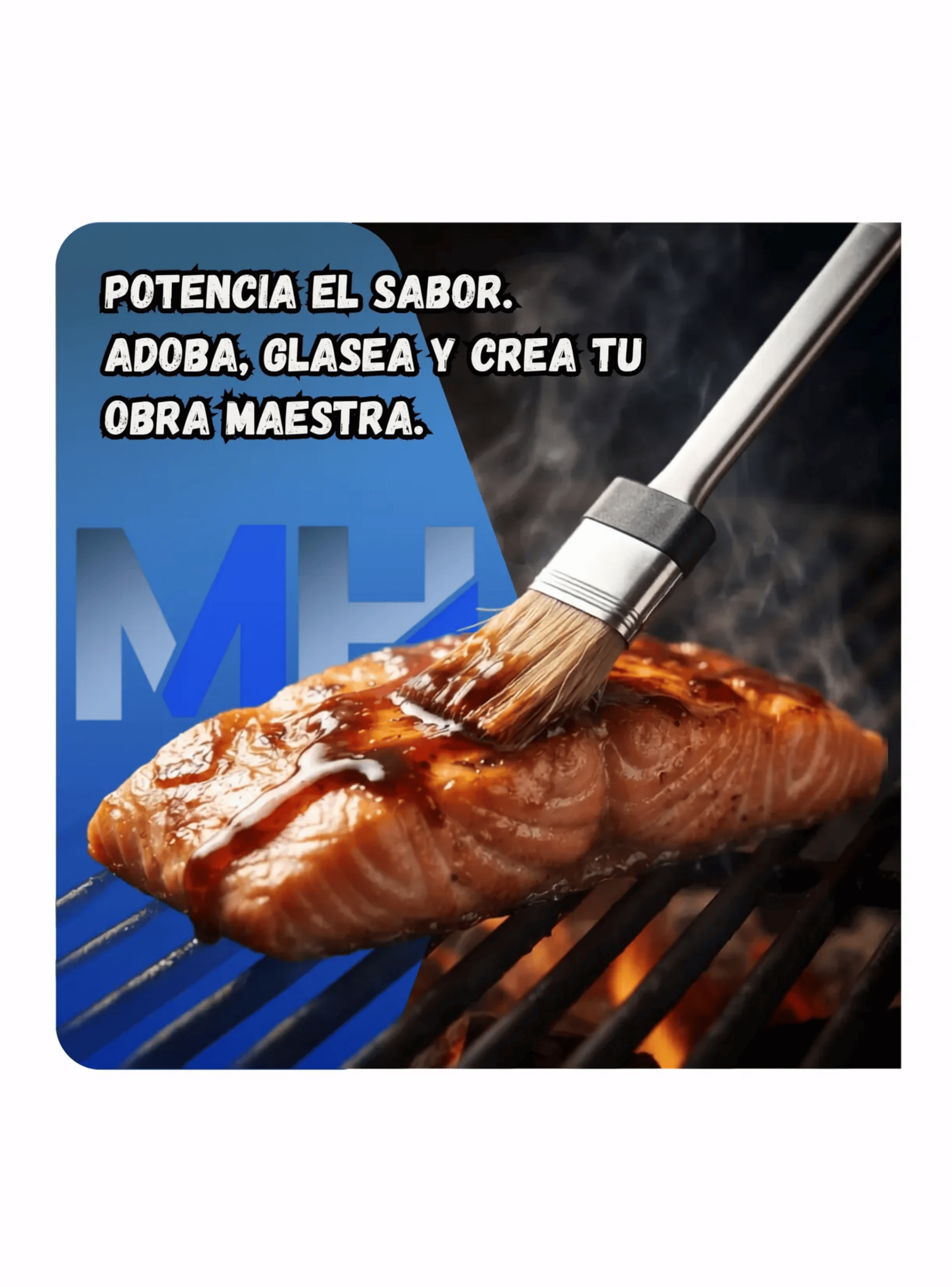 Set Parrillero Beefmaker 18 Pzs Acero Inoxidable Con Maletin-4