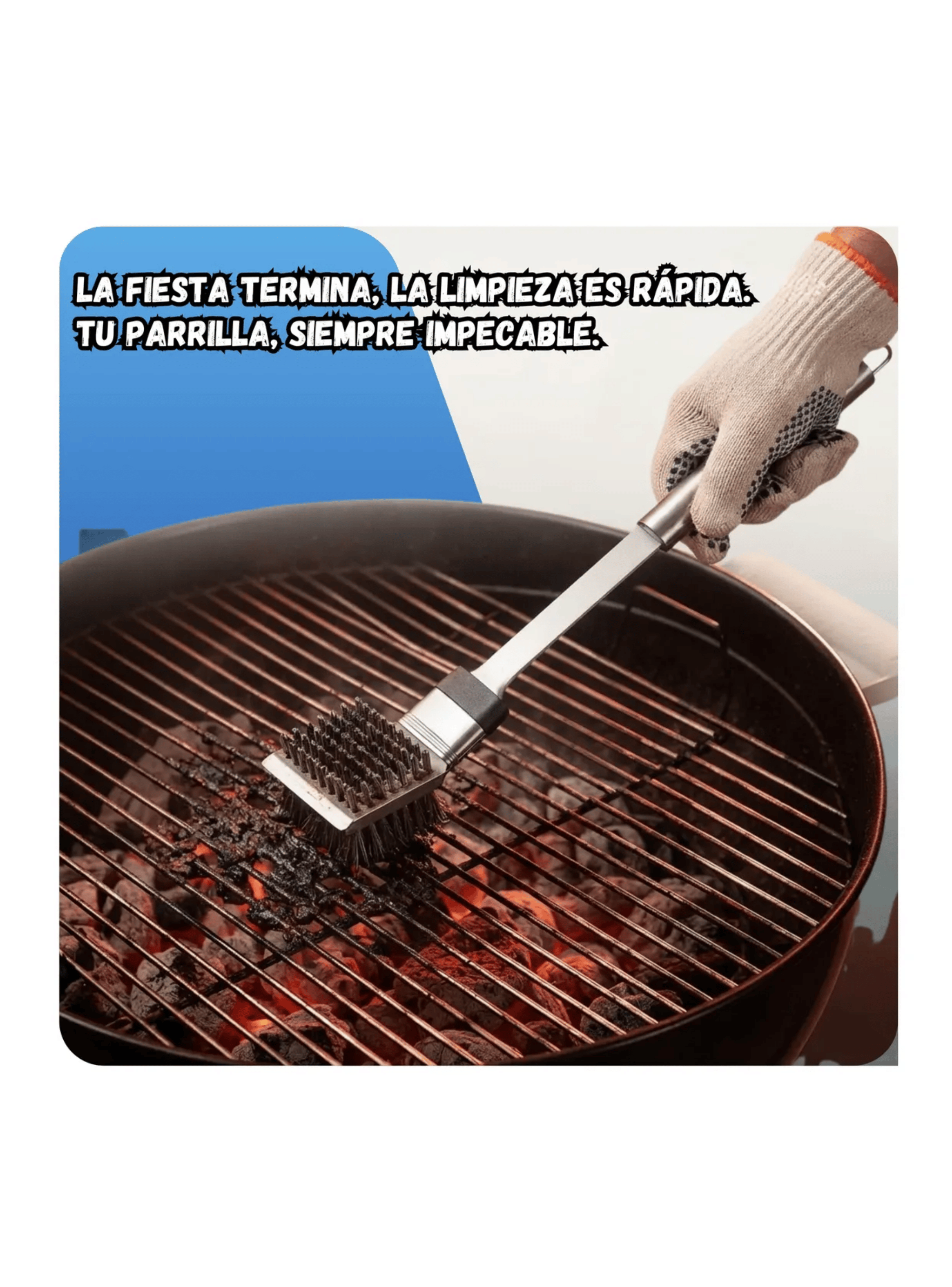 Set Parrillero Beefmaker 18 Pzs Acero Inoxidable Con Maletin-5