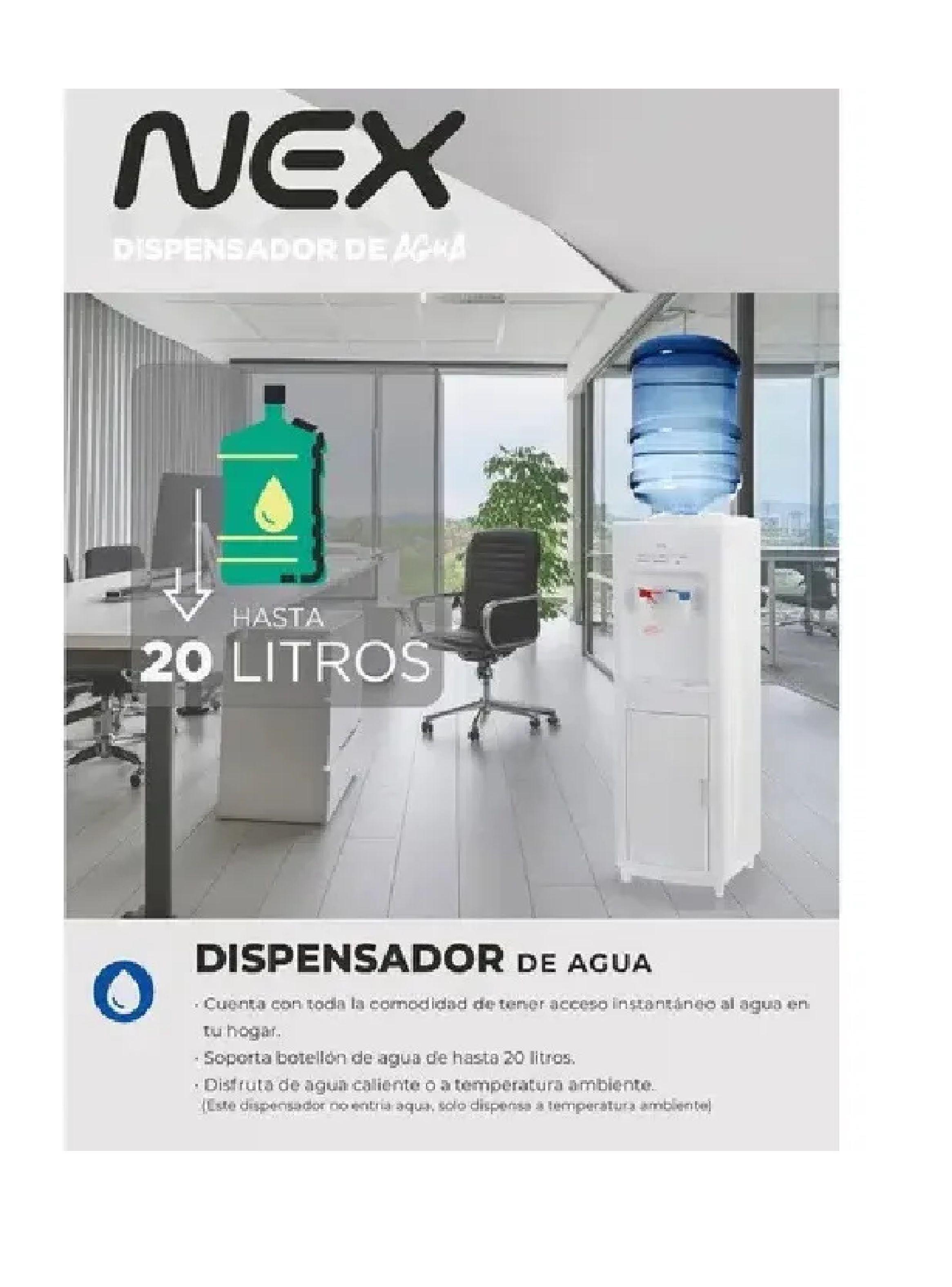 Dispensador De Agua Pedestal Fría Y Caliente Nex Hasta 20l-5
