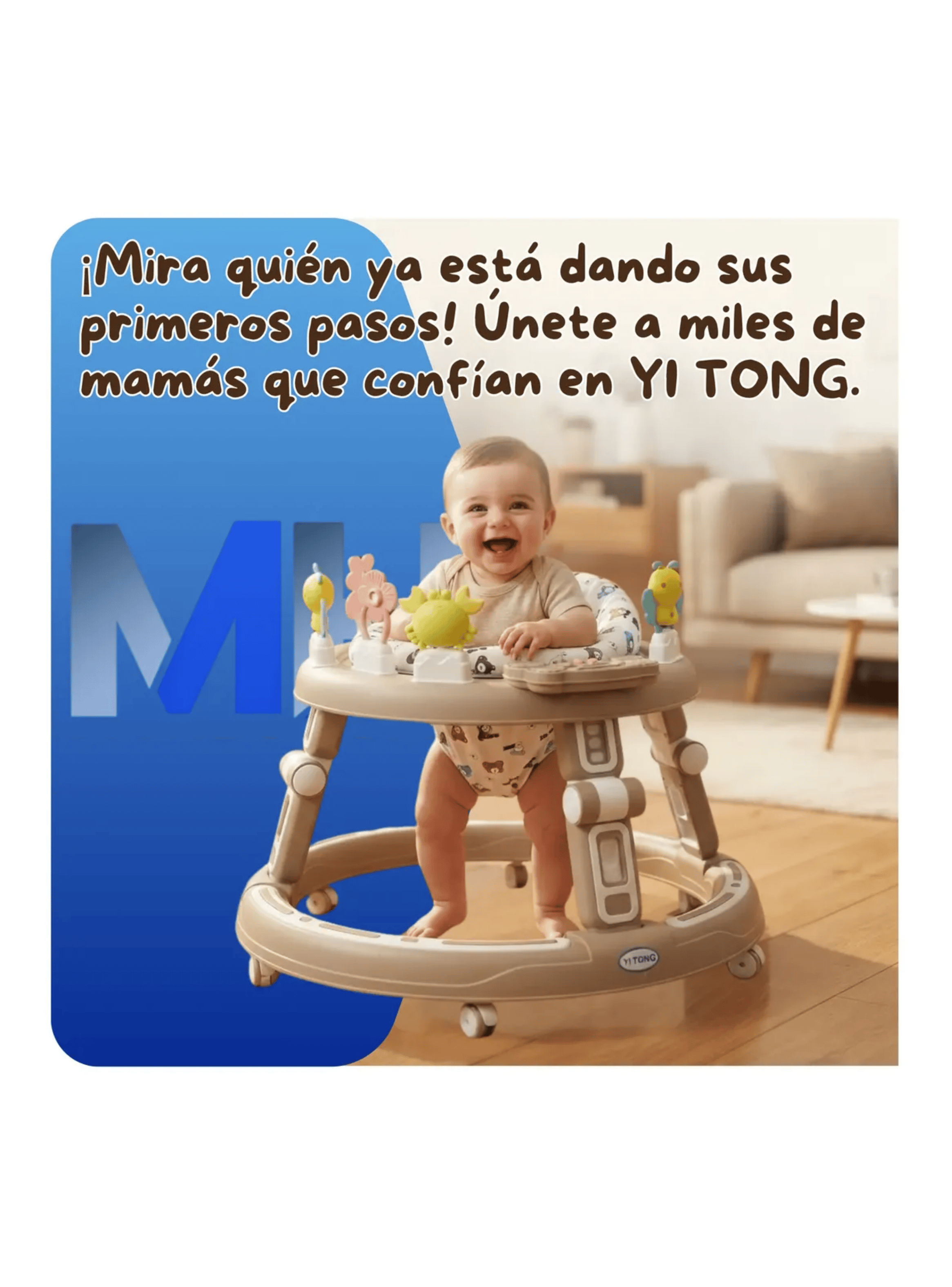 Andador Caminador Para Beb Plegable Centro De Actividades-3