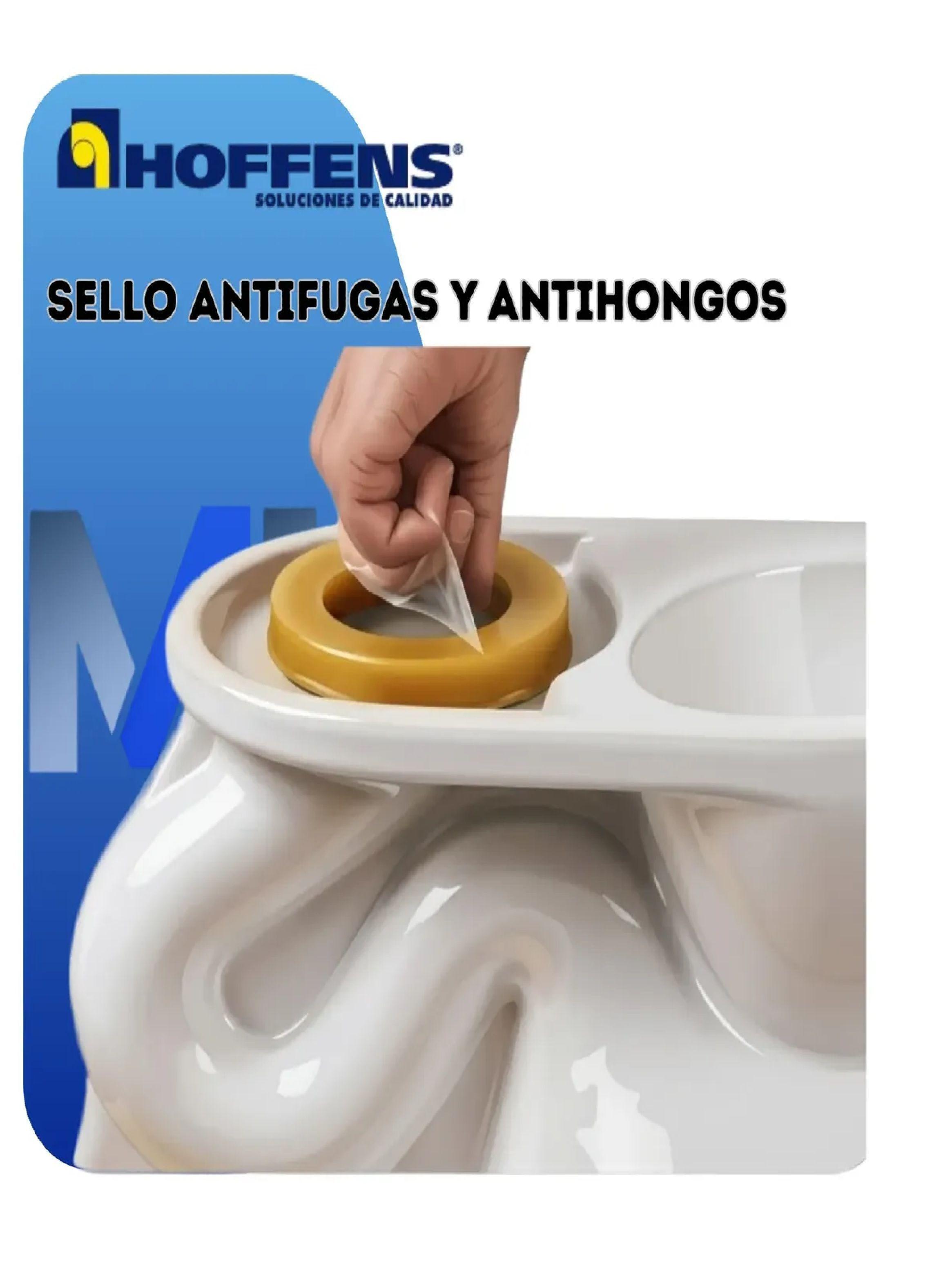 Kit Instalacion Wc Completo Sello +pernos+ Flexible Hoffens-3