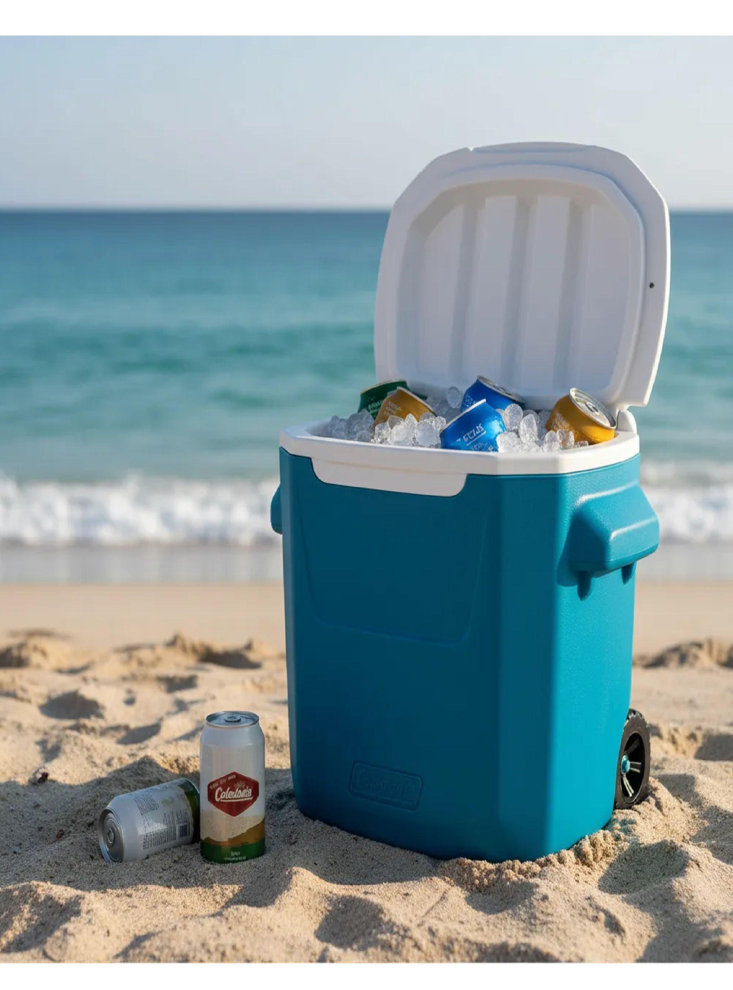 Cooler Coleman Chillertm 28 Qt 26.4 L Con Ruedas Compacta-2