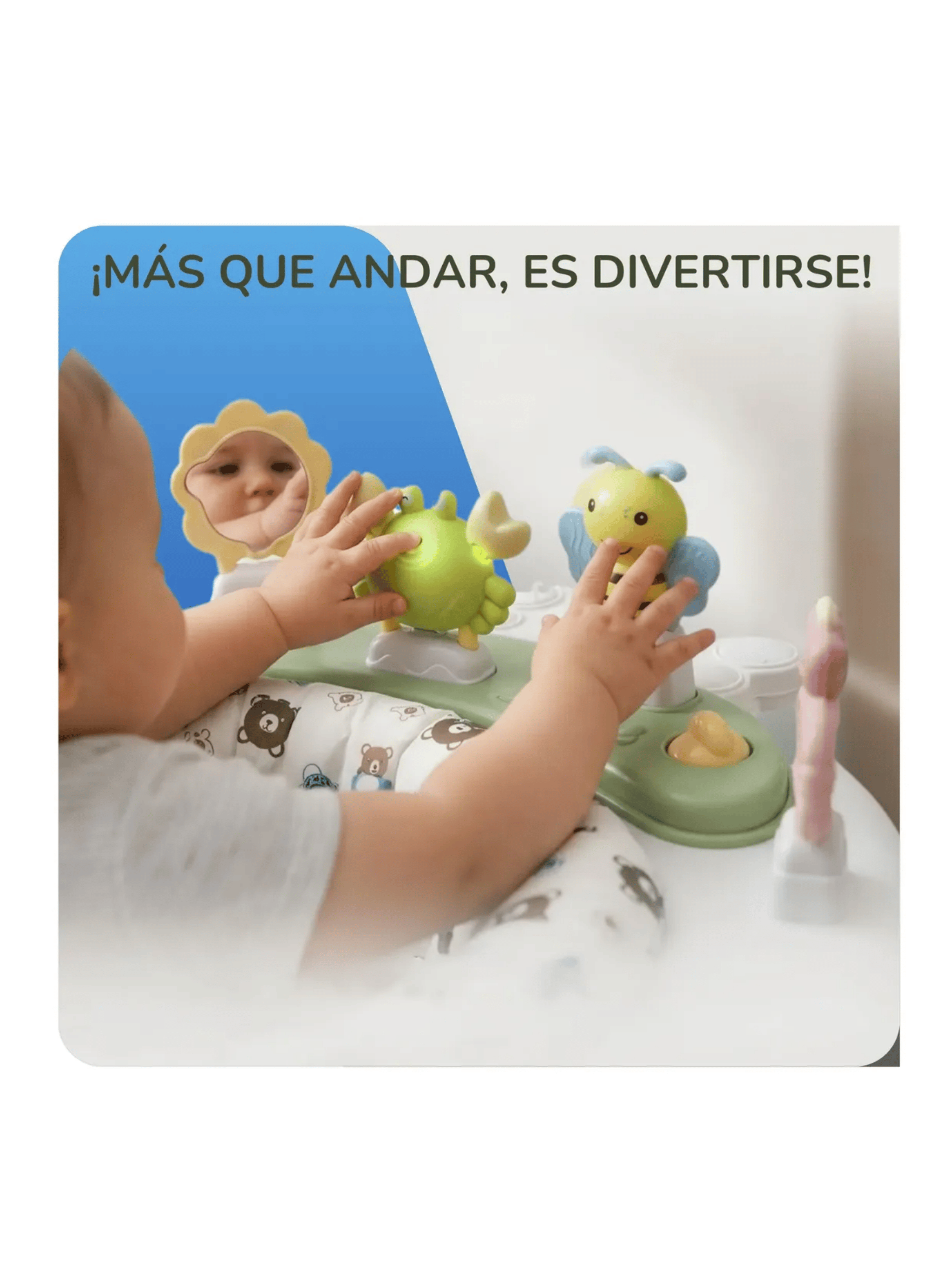 Andador Caminador Para Beb Plegable Centro De Actividades-3