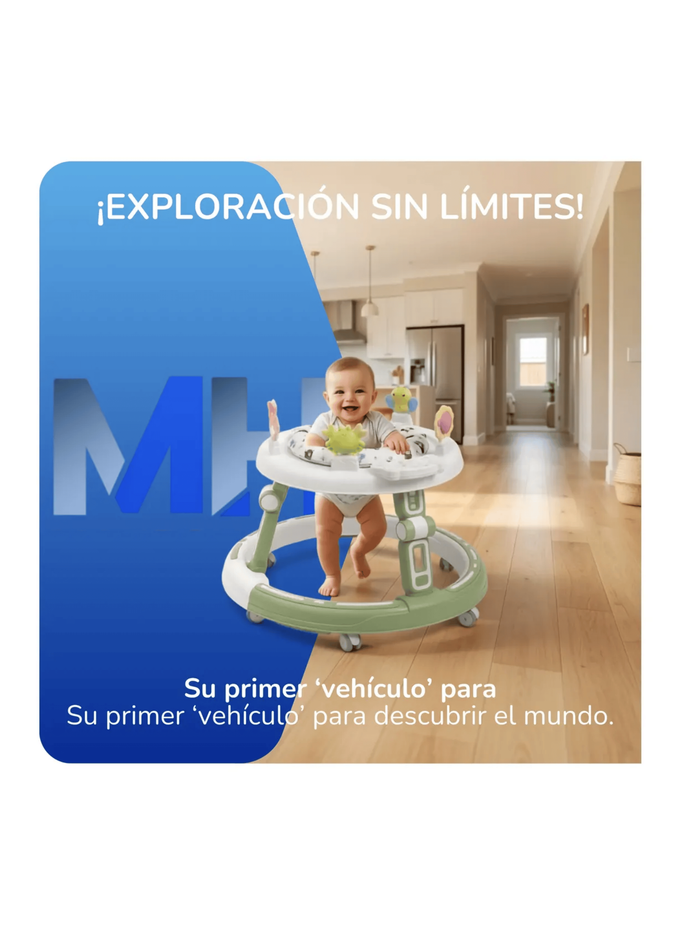 Andador Caminador Para Beb Plegable Centro De Actividades-6