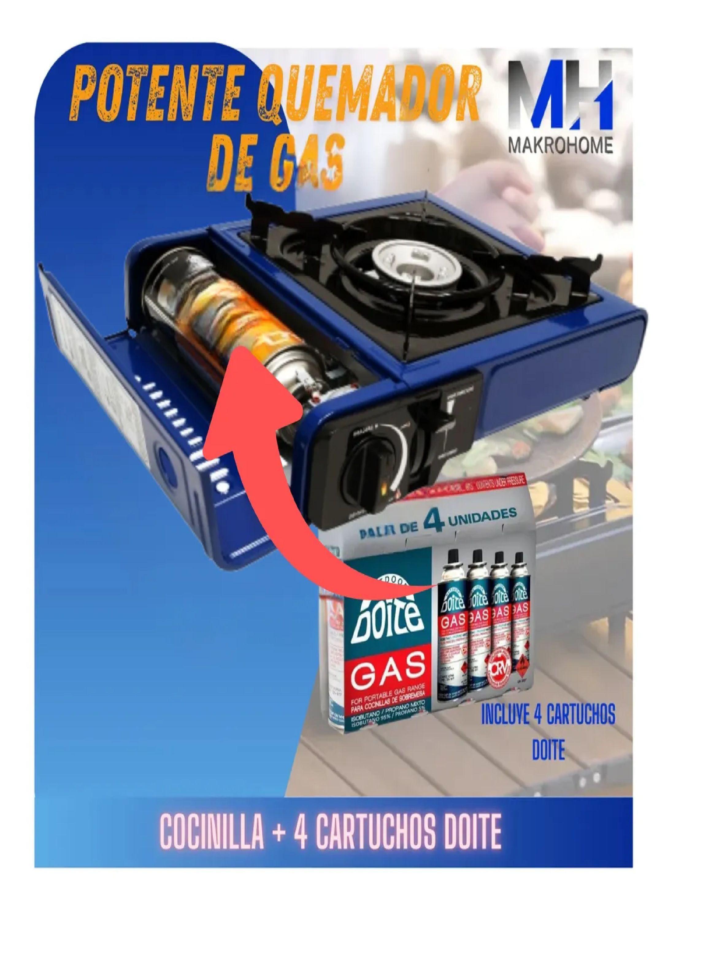 Cartuchos De Gas Doite 227g X4+ Cocinilla Portatil Camping-3