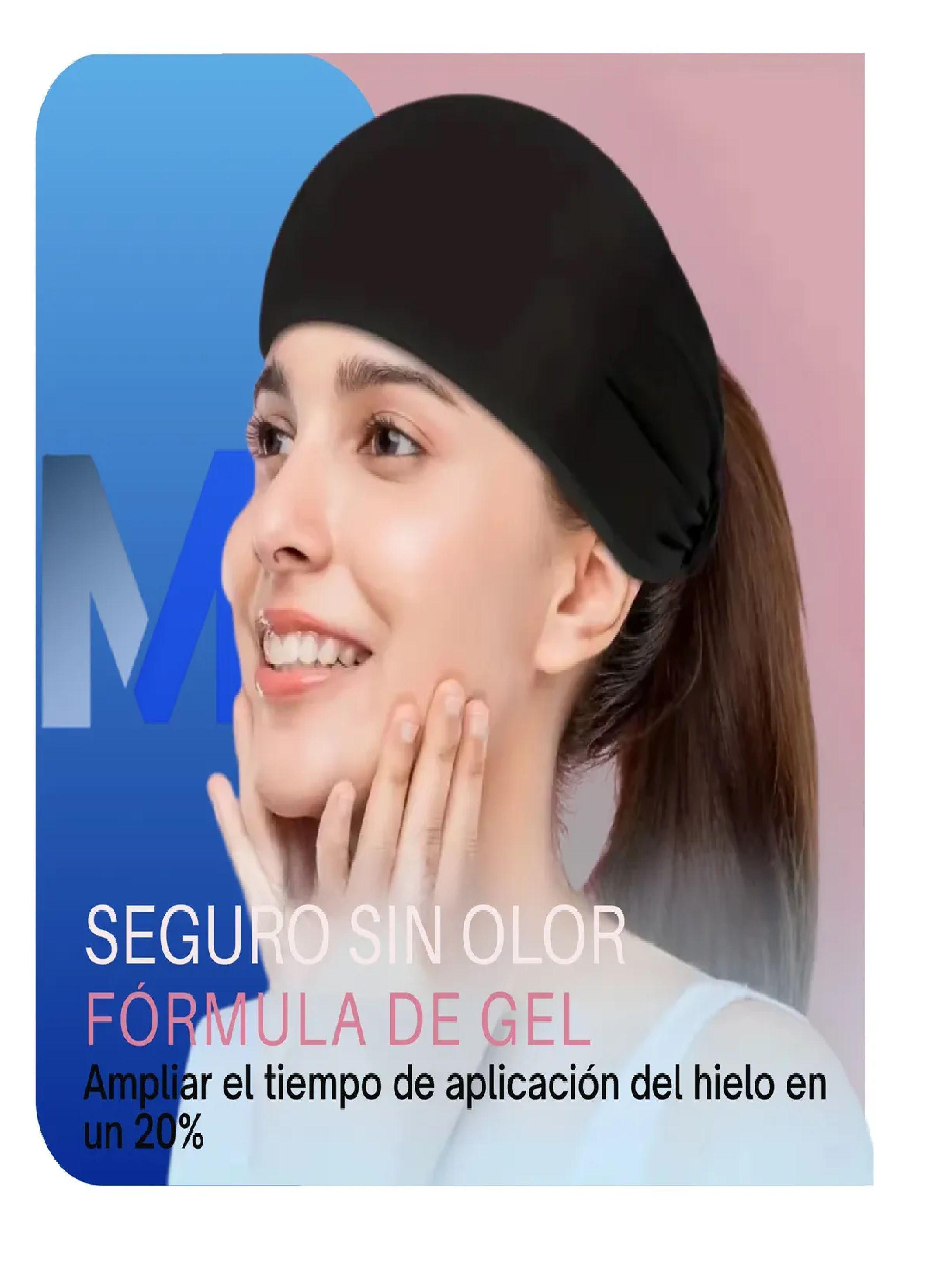 Compresa Diadema De Gel Frio Migraña Dolor De Cabeza Ojos-3