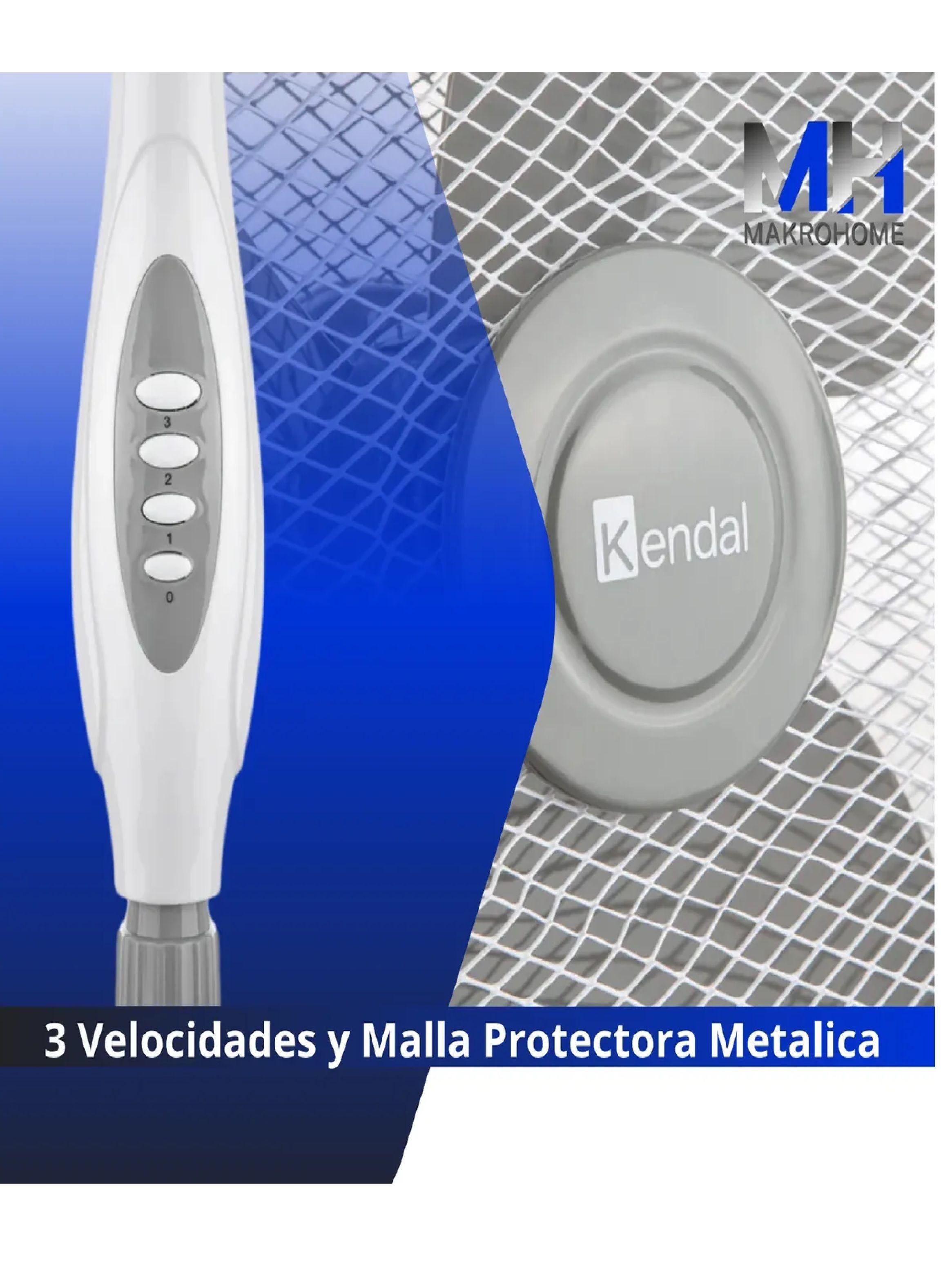 Ventilador Pedestal Kendal 16 Kf-16p 3 Velocidades Blanco-3
