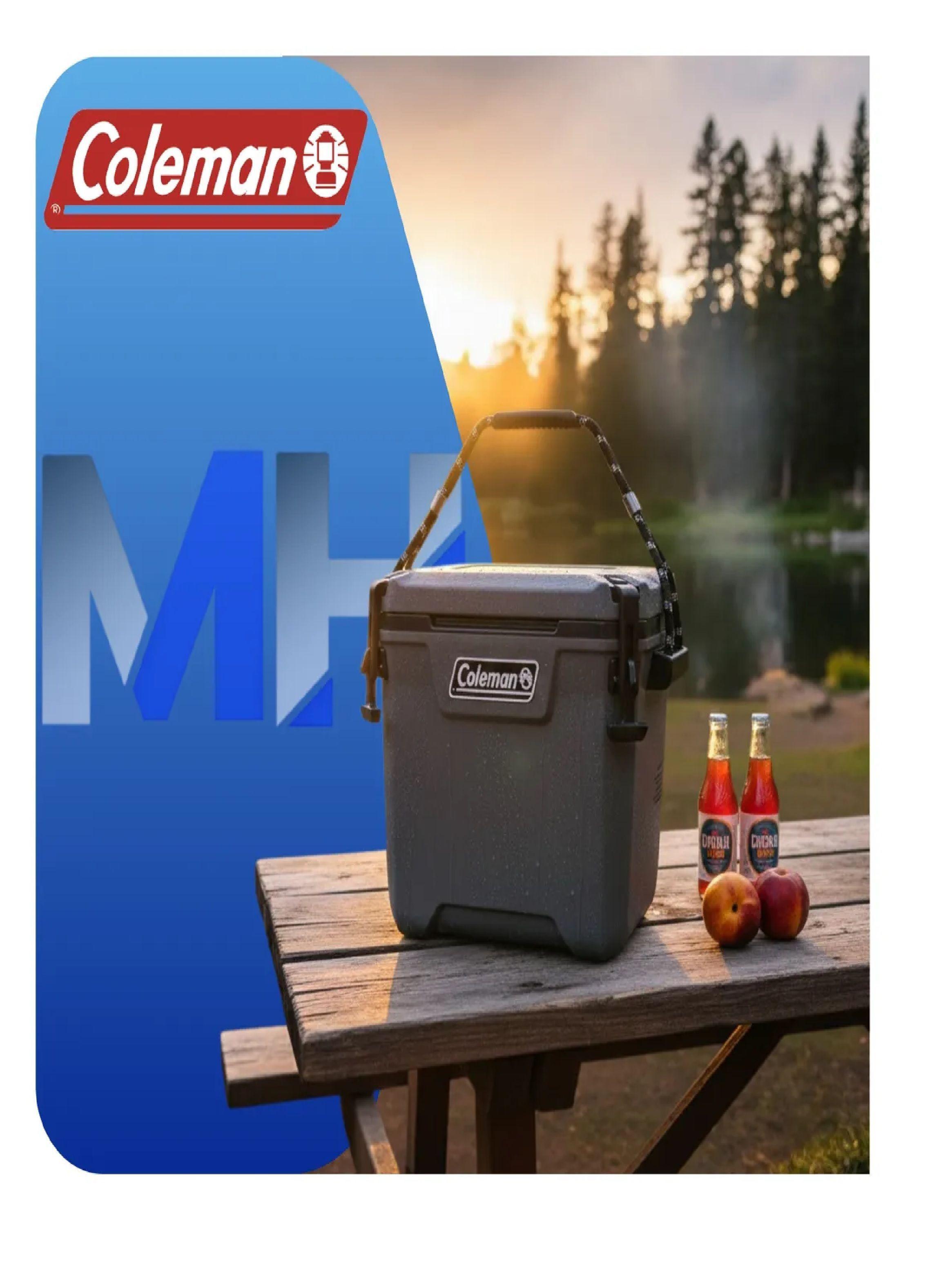 Cooler Coleman Convoy Outdoor 28qt 26l Gris Hielo Por Dias-2