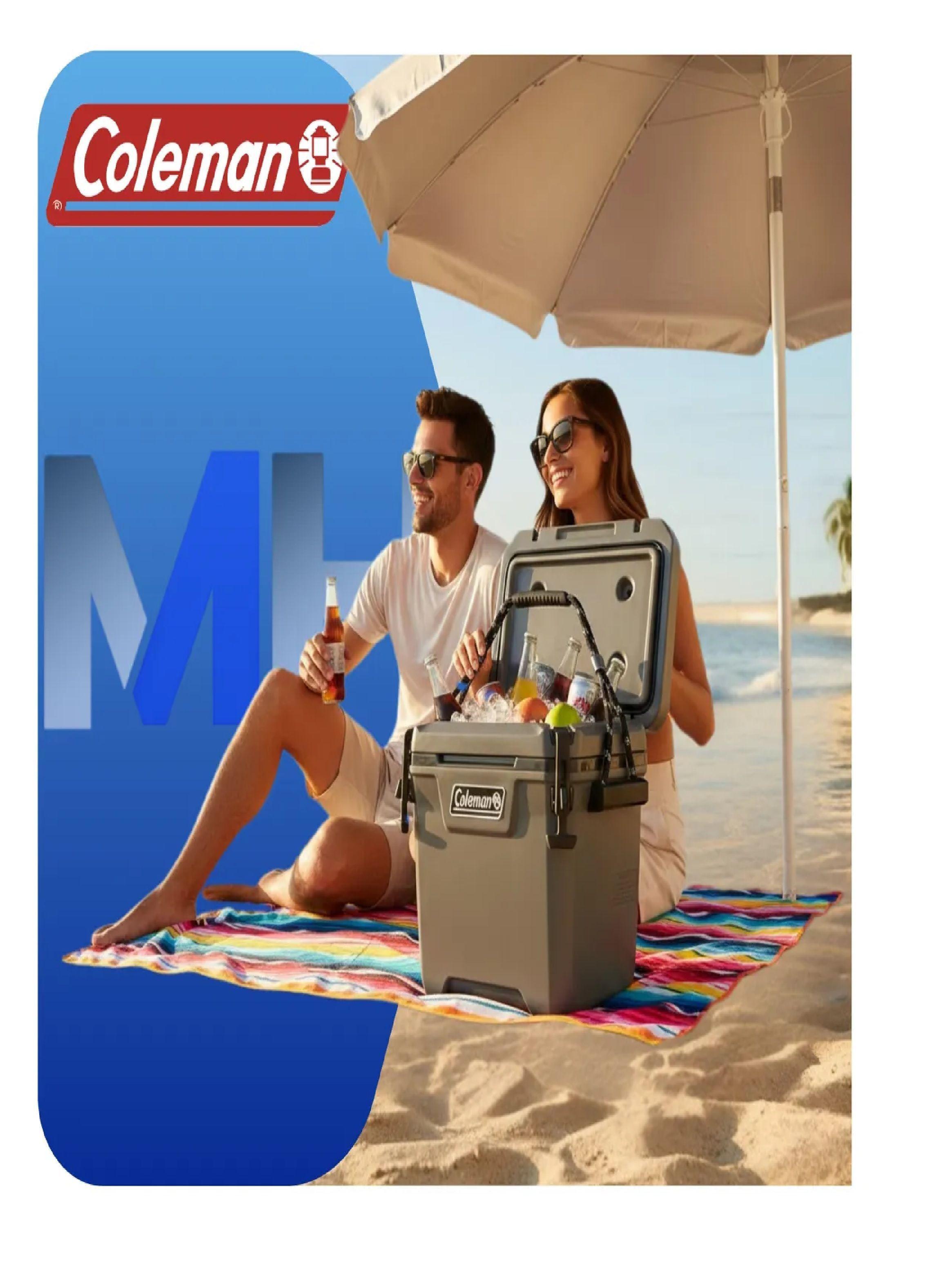 Cooler Coleman Convoy Outdoor 28qt 26l Gris Hielo Por Dias-4