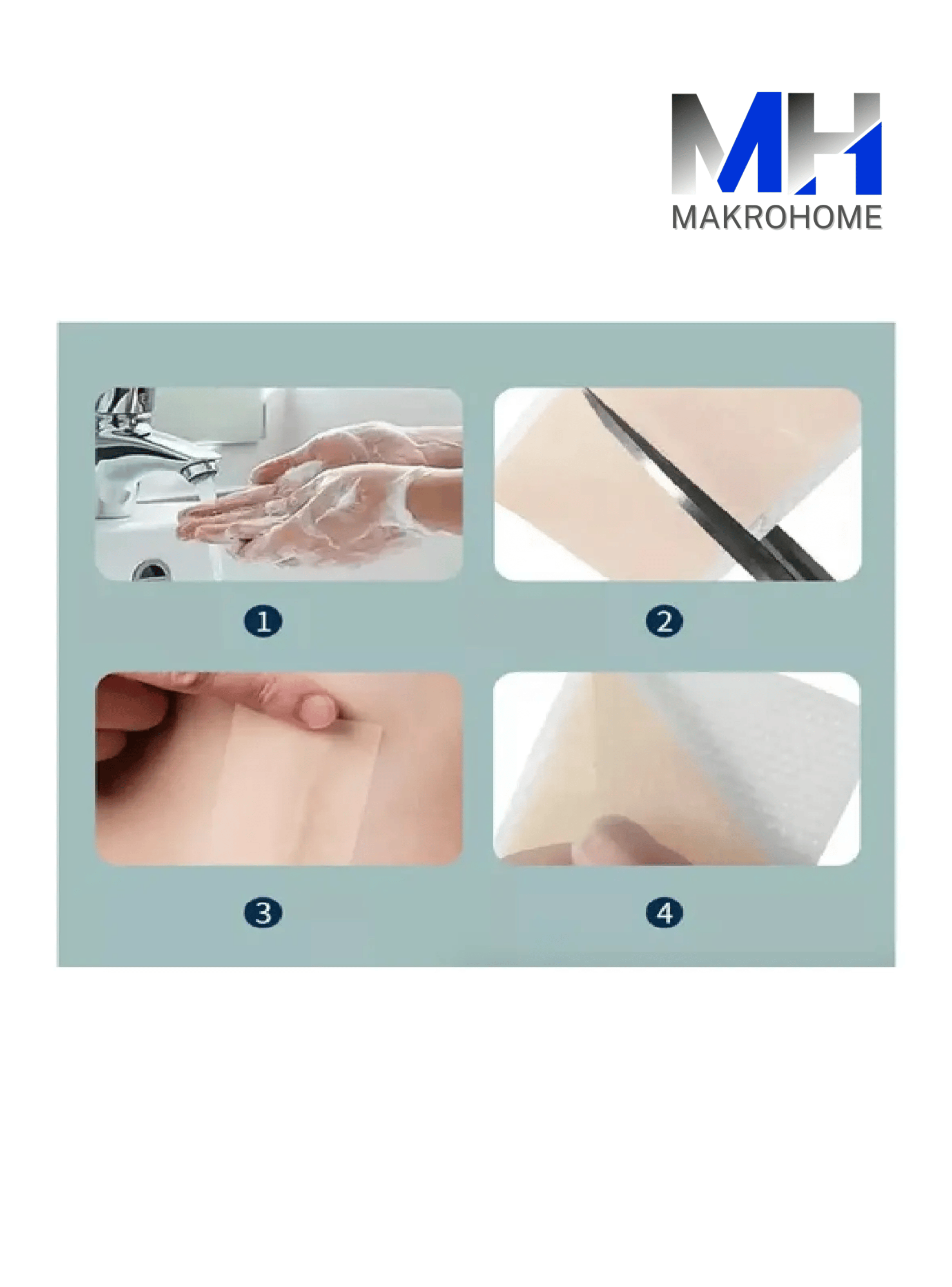 Parche Para Cicatrices Queloides Gel Rollo De 4cmx1m Heridas-3