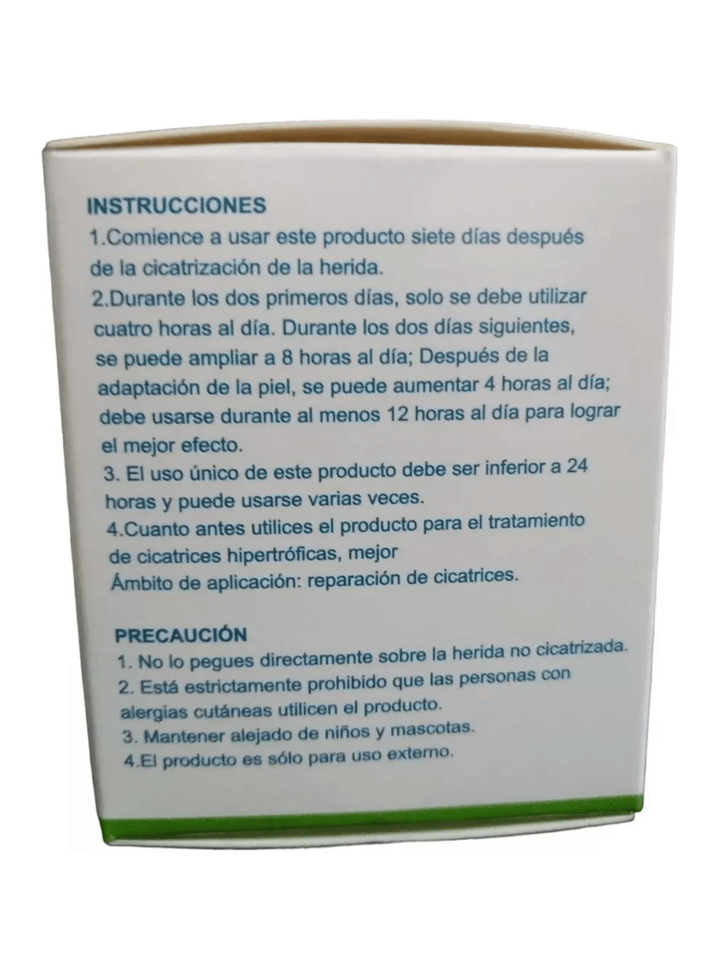 Parche Para Cicatrices Queloides Gel Rollo De 4cmx1m Heridas-5