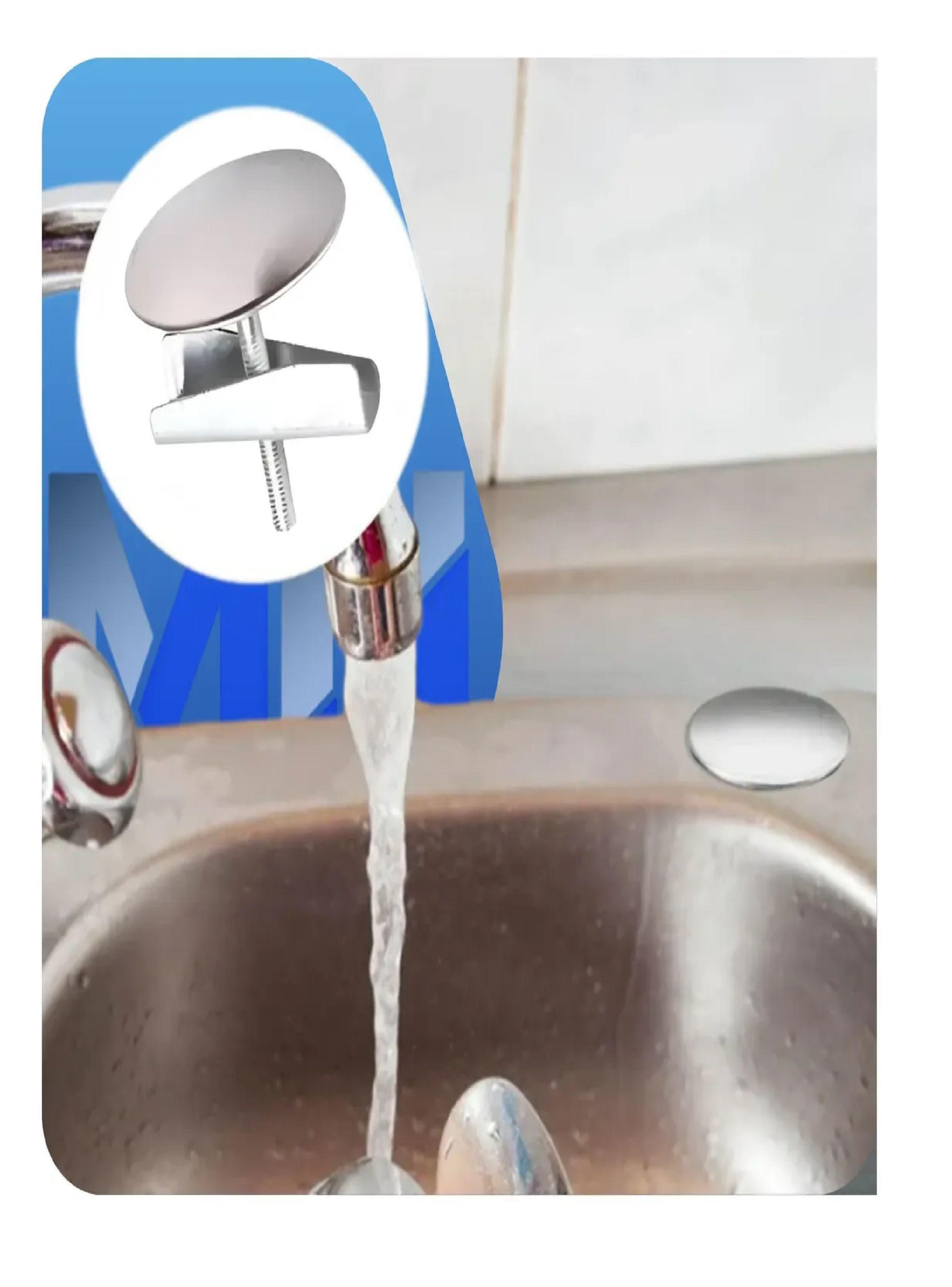 Piton Flange Ciego Sin Cadena Acero Inox Tapa Lavaplatos-5