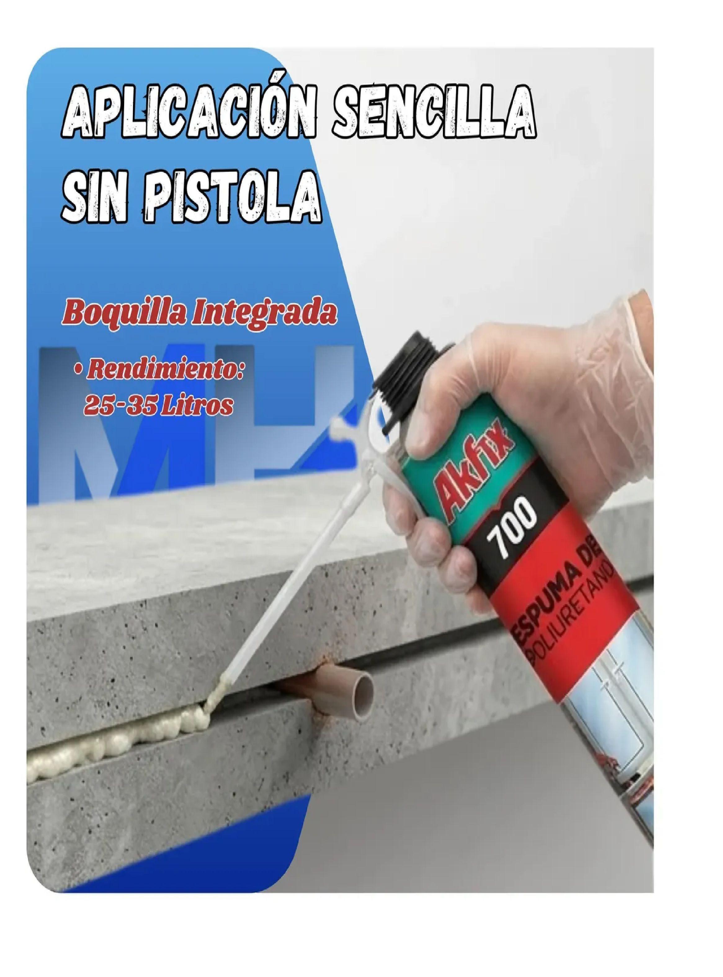 Sellador Espuma Poliuretano Akfix 500ml Secado Rapido-3