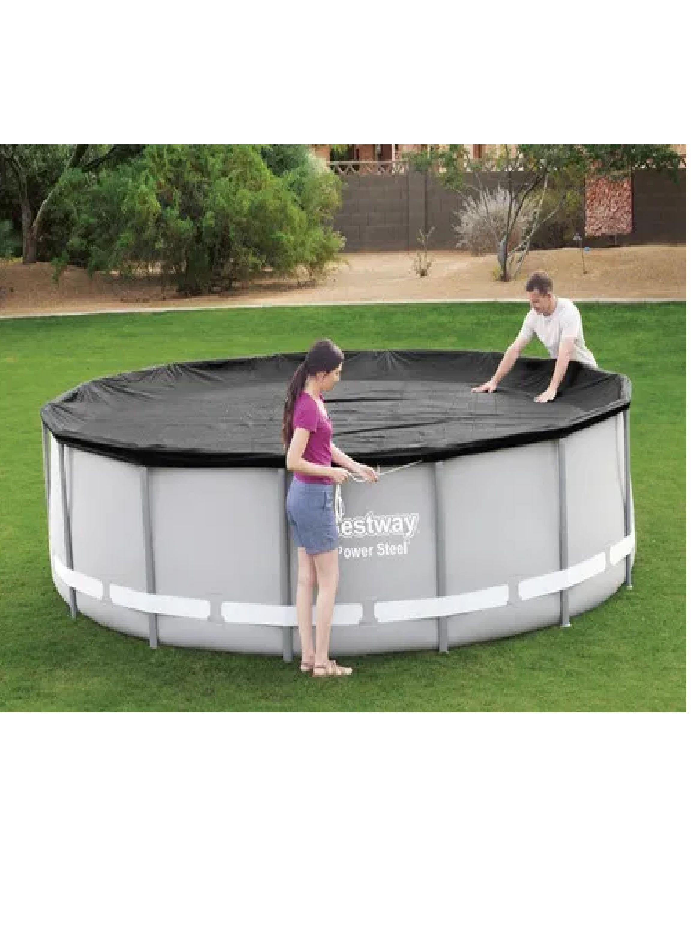 Cobertor De Piscina Estructural 427cm Bestway Cubre Piscina-4