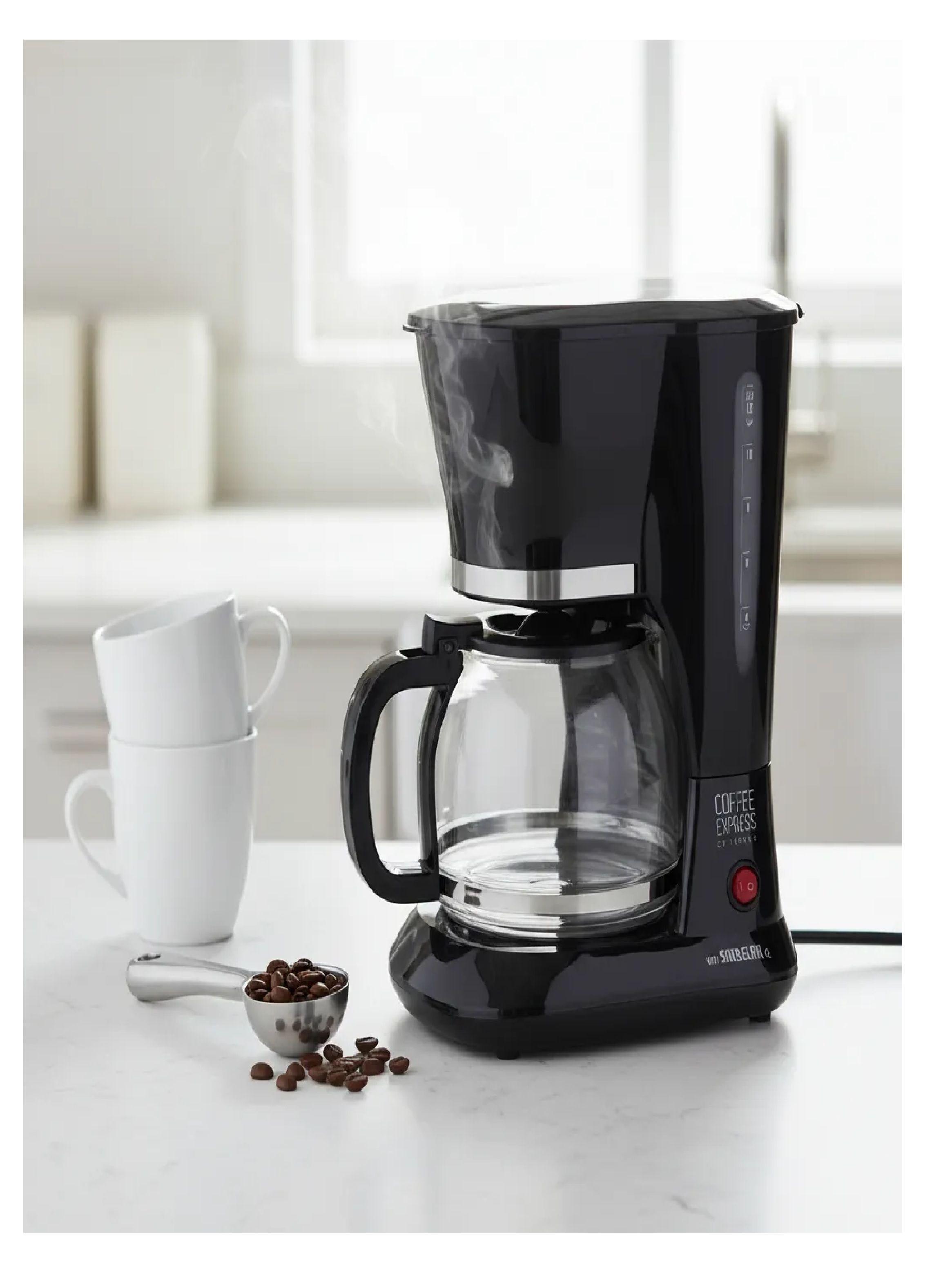 Cafetera Sindelen Semi Automática Cf-1500ng Negra De Filtro-3