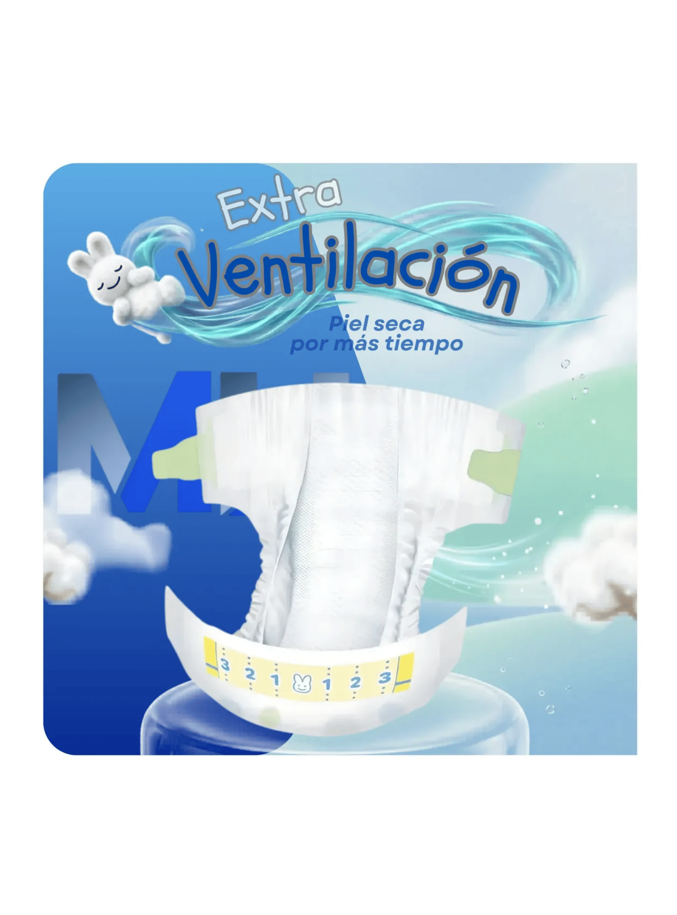 Pa ales Desechables Recien Nacido Merries Super Jumbo 144 Un-1