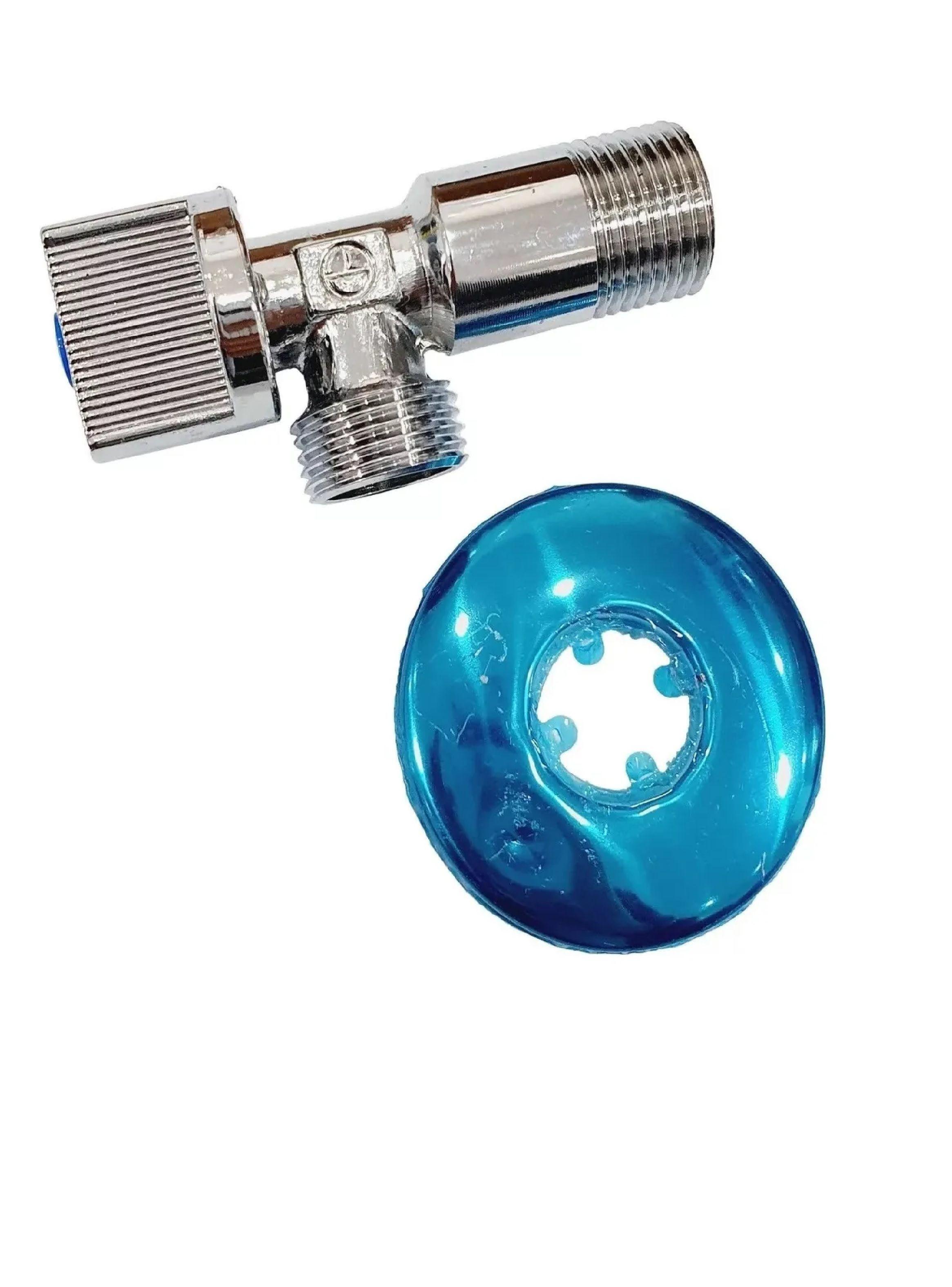 Llave Angular He-he 1/2 Con Accesorio Pared Taumm-2