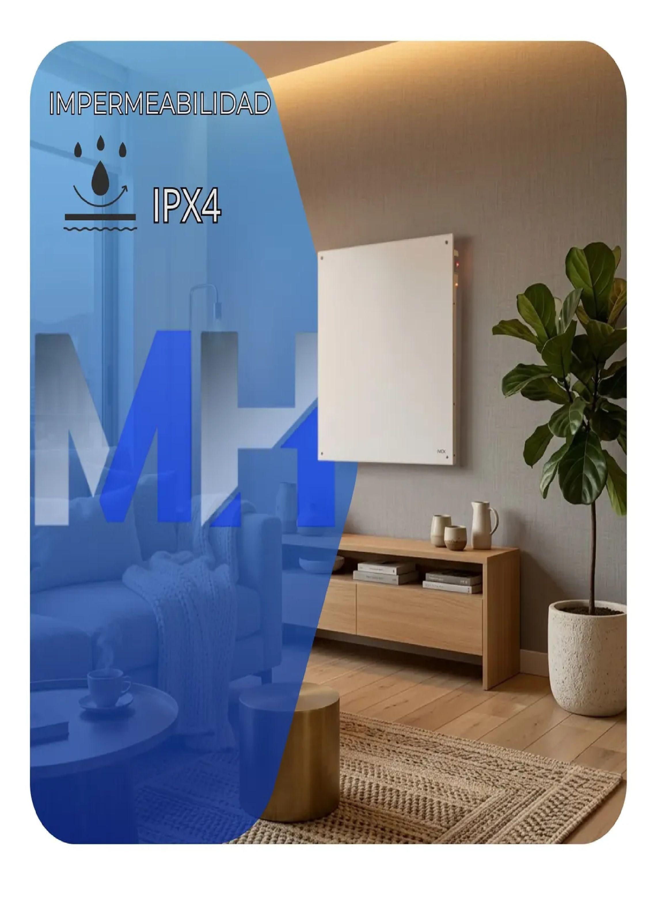 Panel Calefactor Nex Ph002 400w Estufa Pared Bajo Consumo-4