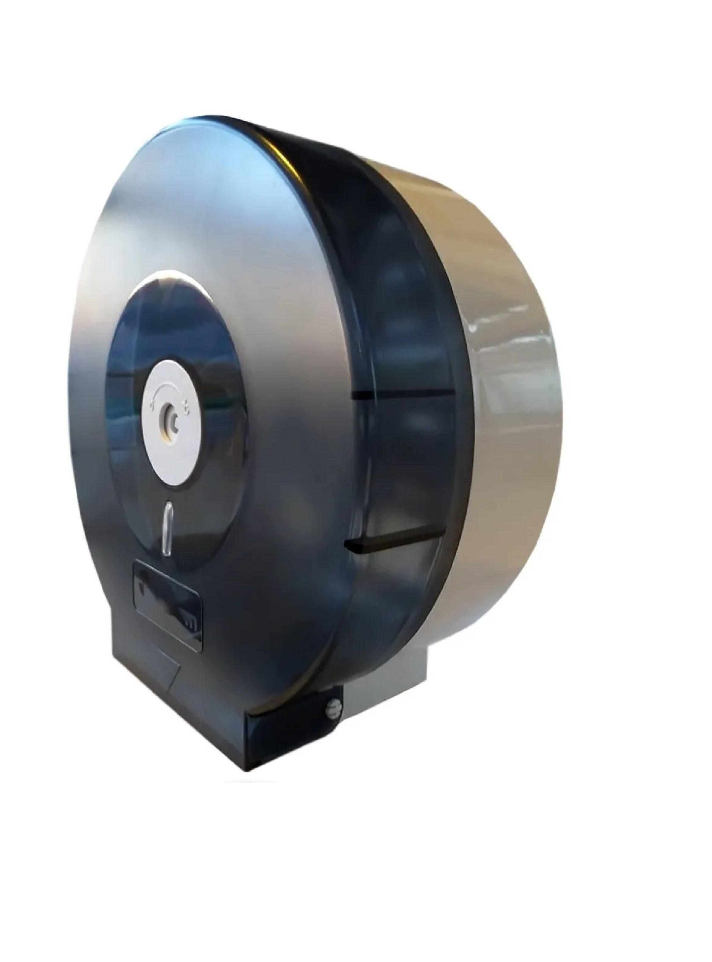 Dispensador De Papel Higiénico Acrílico Con Llave Taumm-4