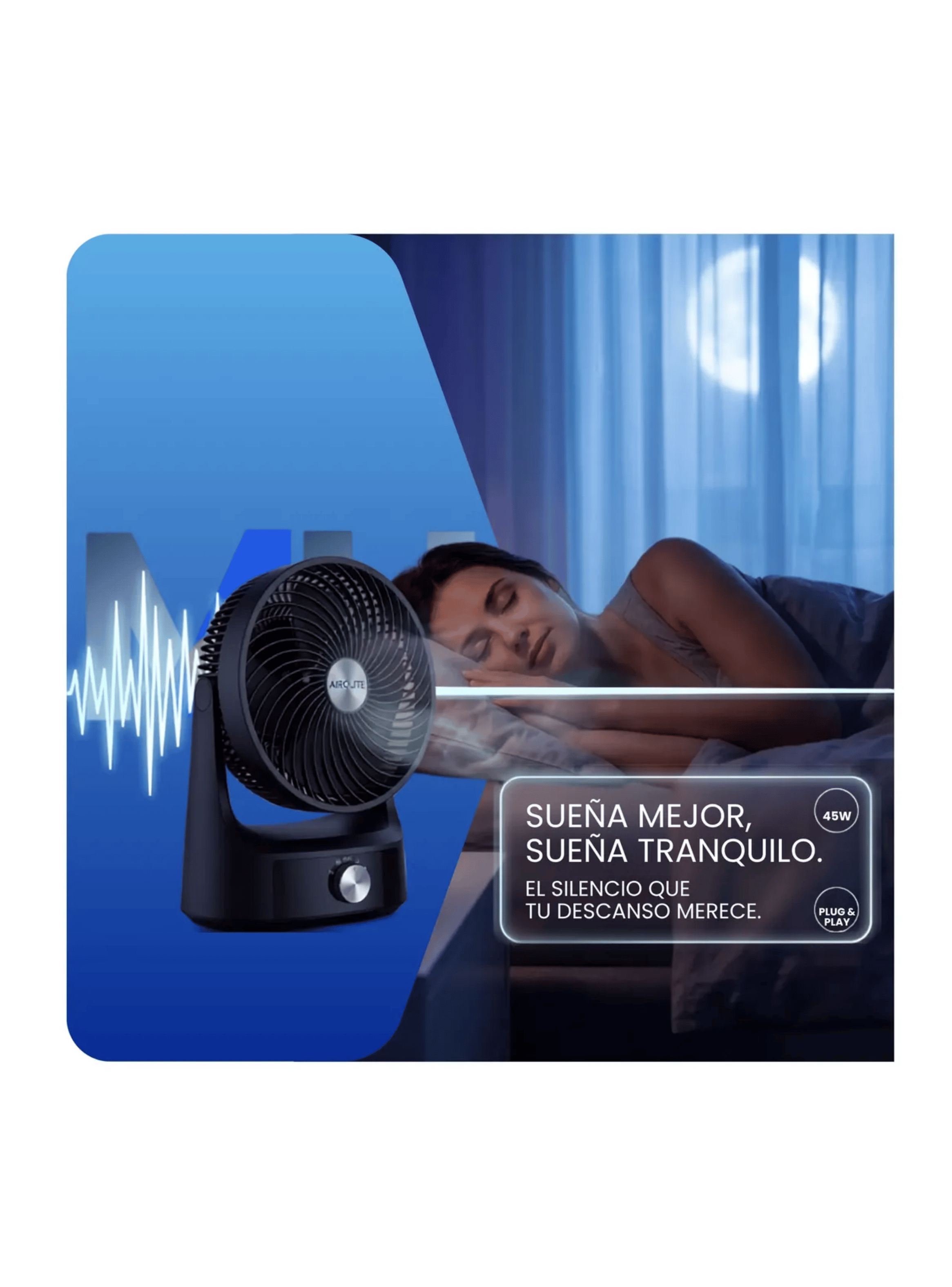 Ventilador Sobremesa 360 Turbo 8 Pulgadas Airolite Vst08 45w-2