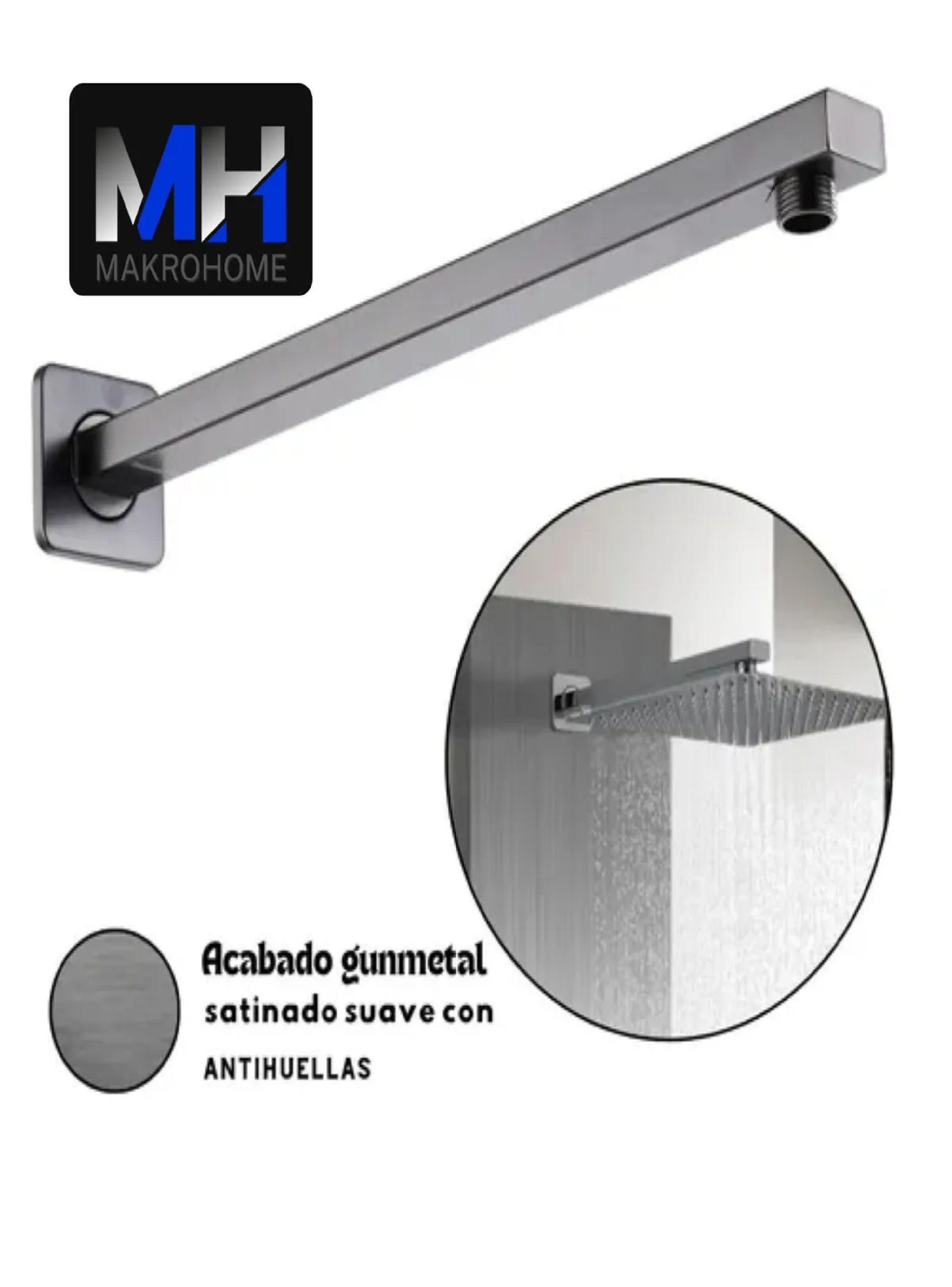 Brazo Ducha 40cm Gunmetal Kassel Taumm-3