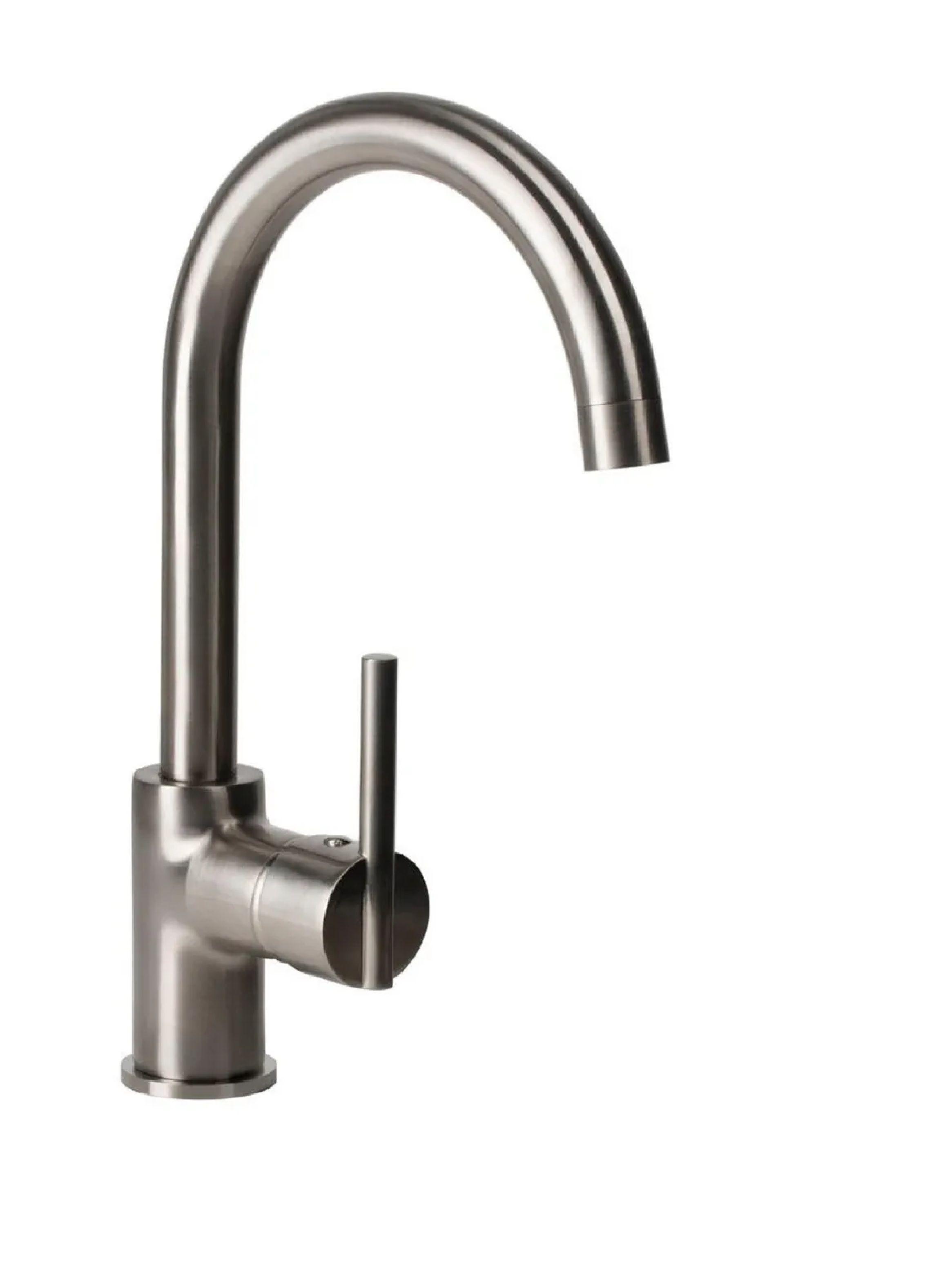 Llave Lavacopas Acero Inoxidable Fria Caliente Taumm 30cm-0