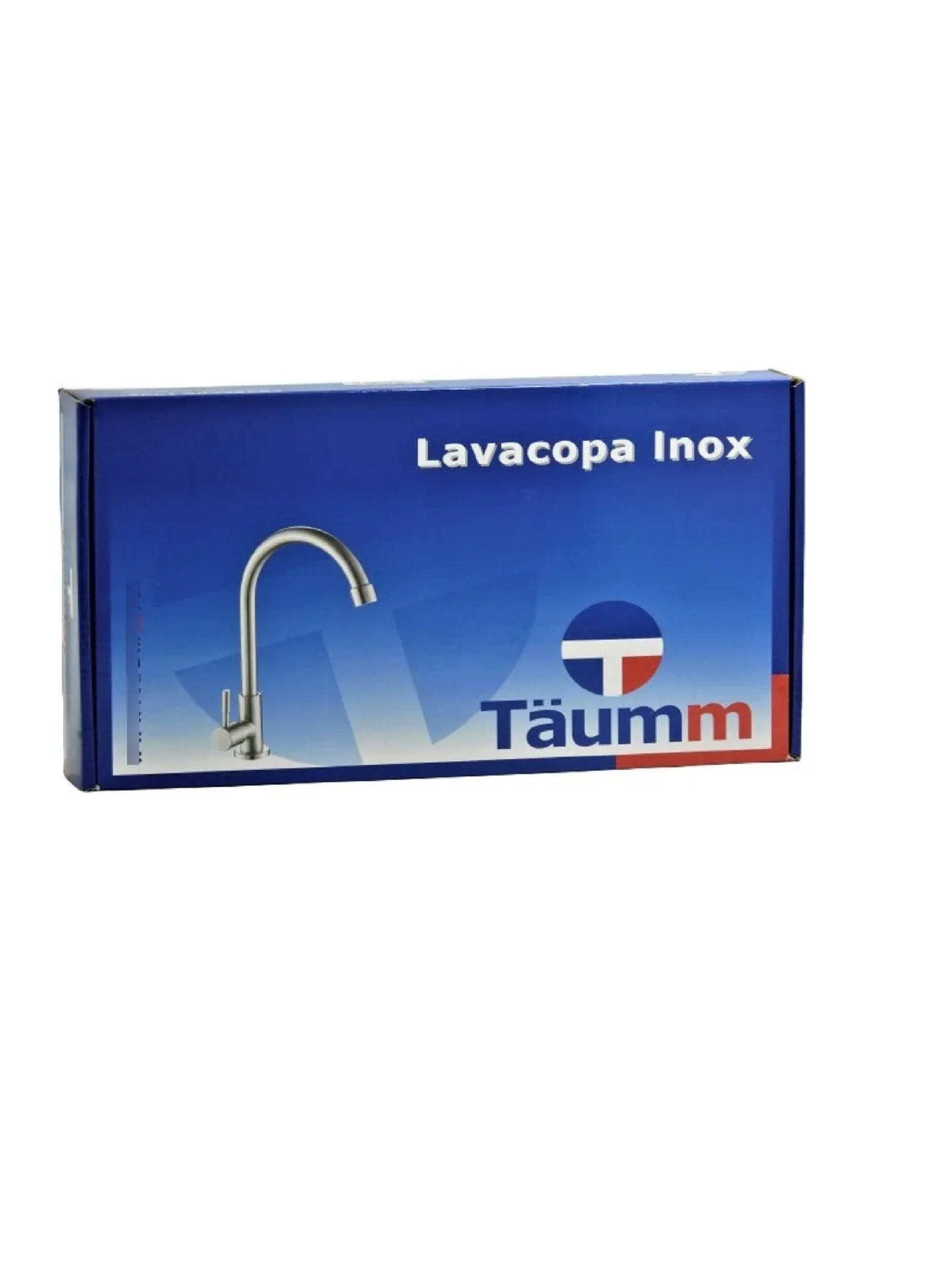 Llave Lavacopas Acero Inoxidable Fria Caliente Taumm 30cm-2