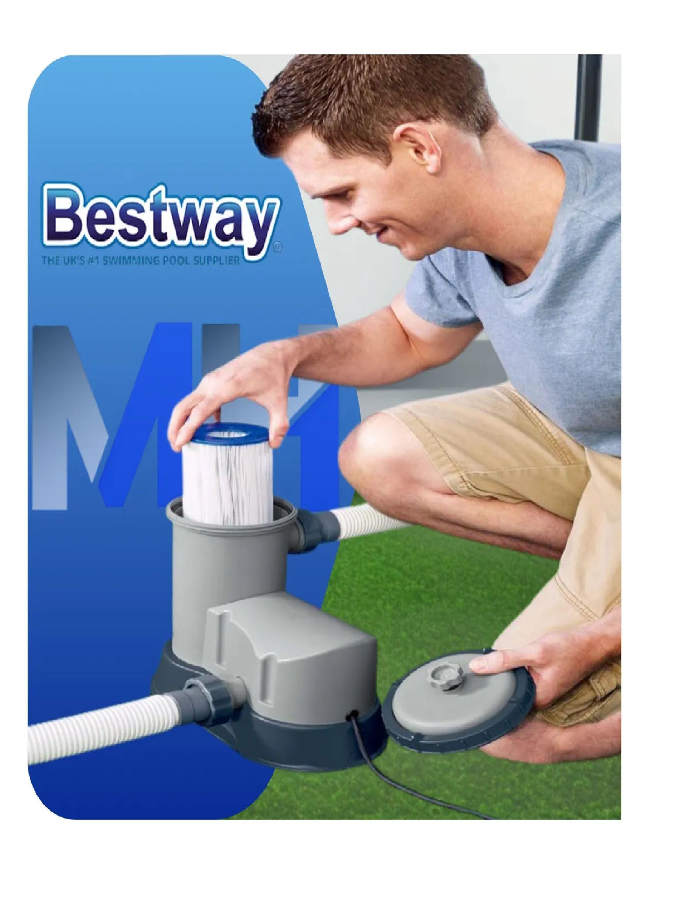 Bomba De Filtro Tipo Iii 3 Bestway 5678 L/h Agua Clara-3