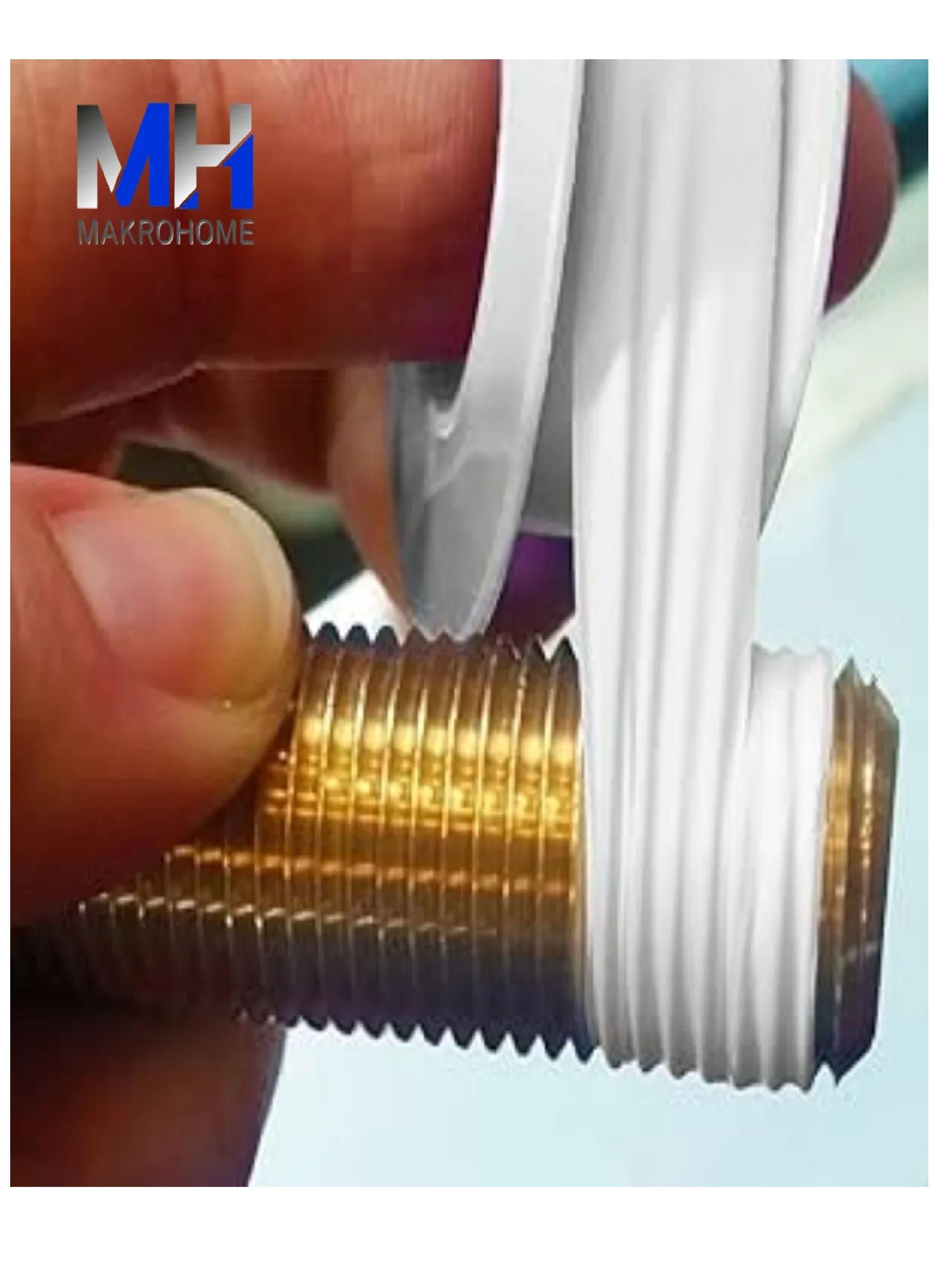 Teflon X10 Profesional 1/2 Gas Sercogas 10mt Cinta Selladora-5