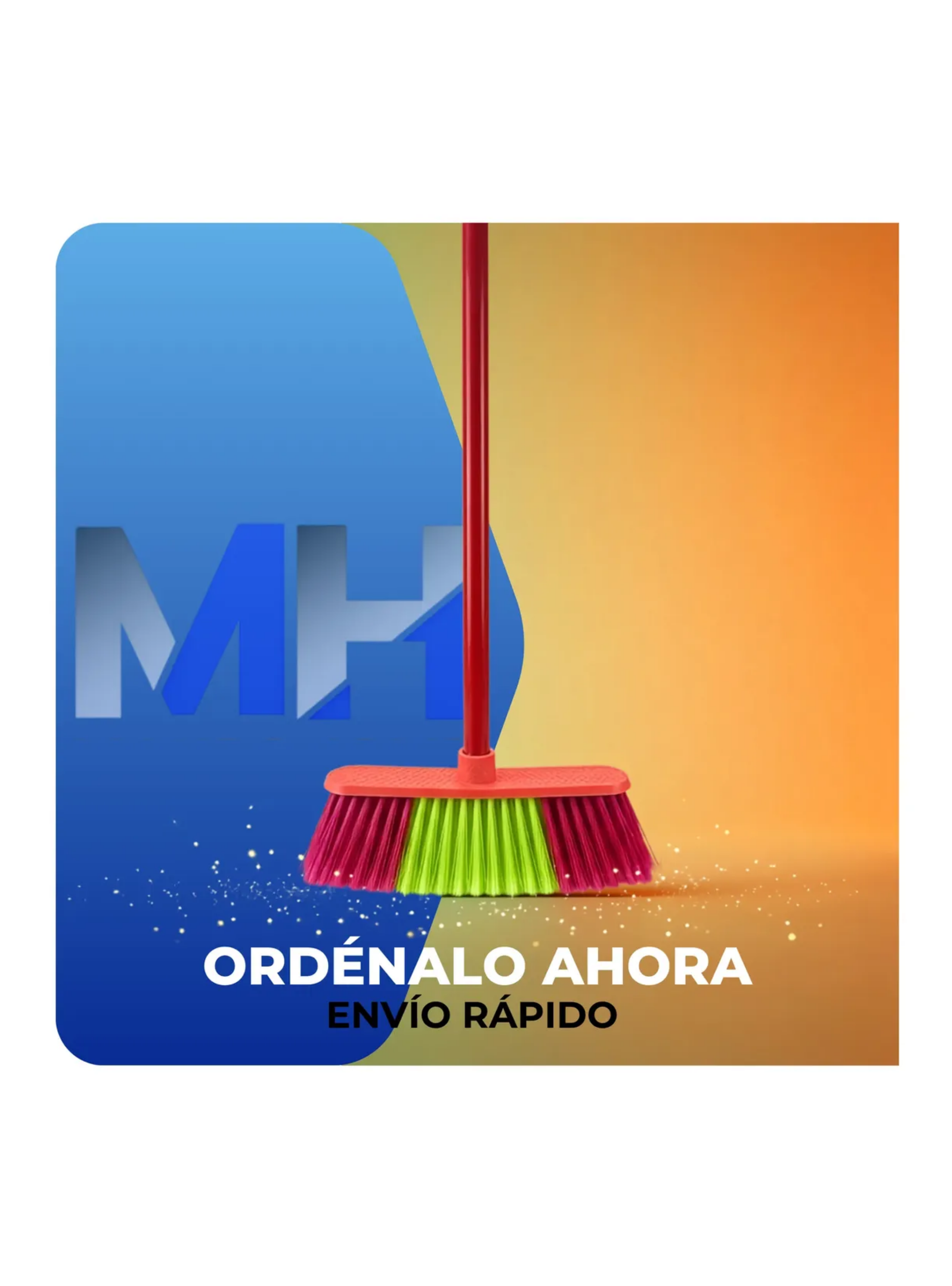 Escobillon Multiuso Clinex Economico Cabo Incluido Unidad-5