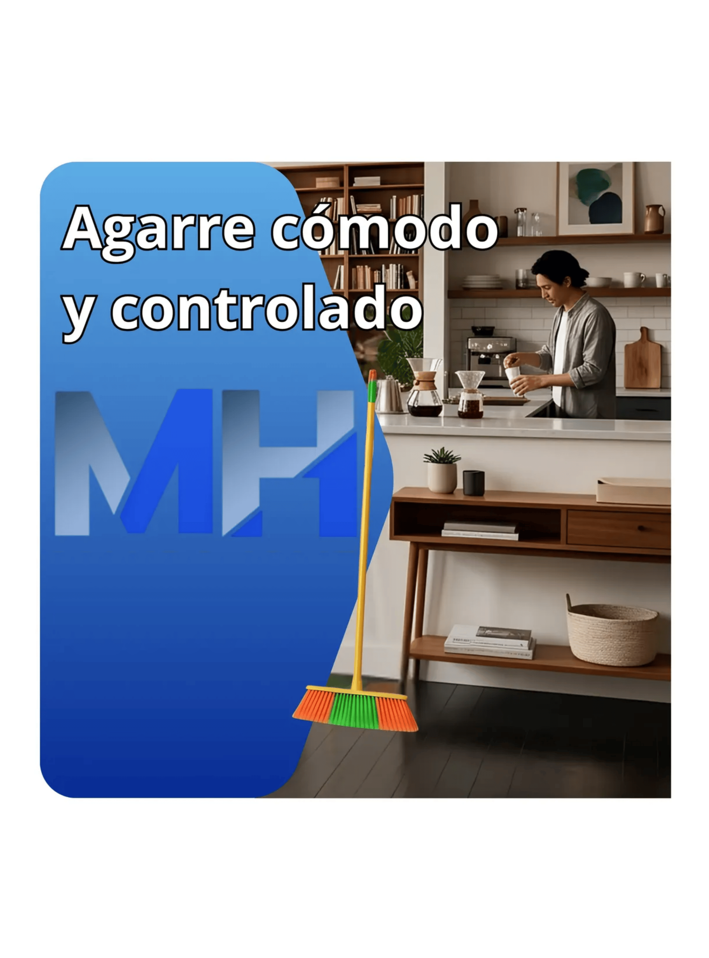 Escobillon Multiuso Clinex Economico Cabo Incluido Unidad-6