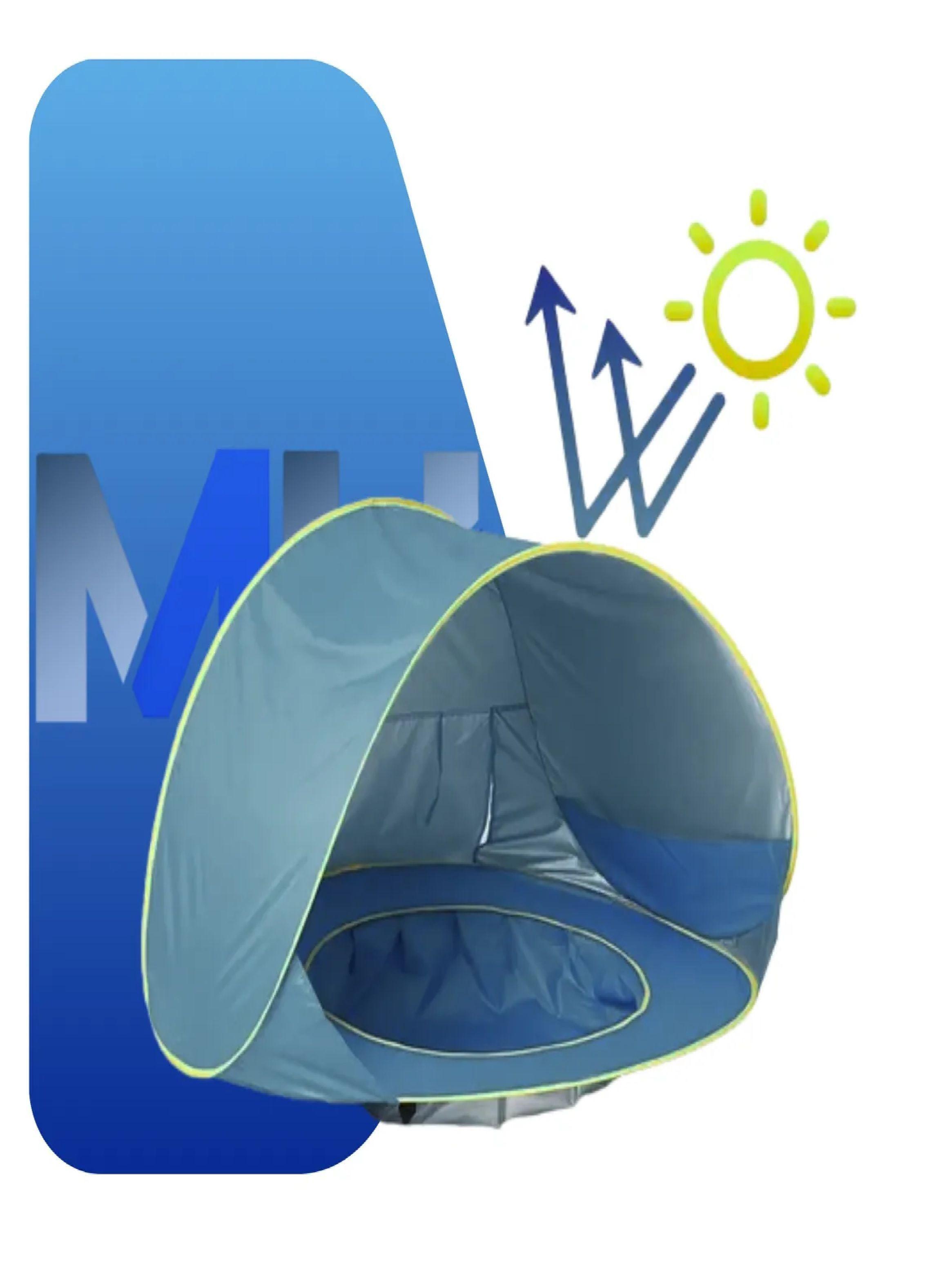 Carpa De Playa Radost 3 En 1 Con Piscina Proteccion Uv-1