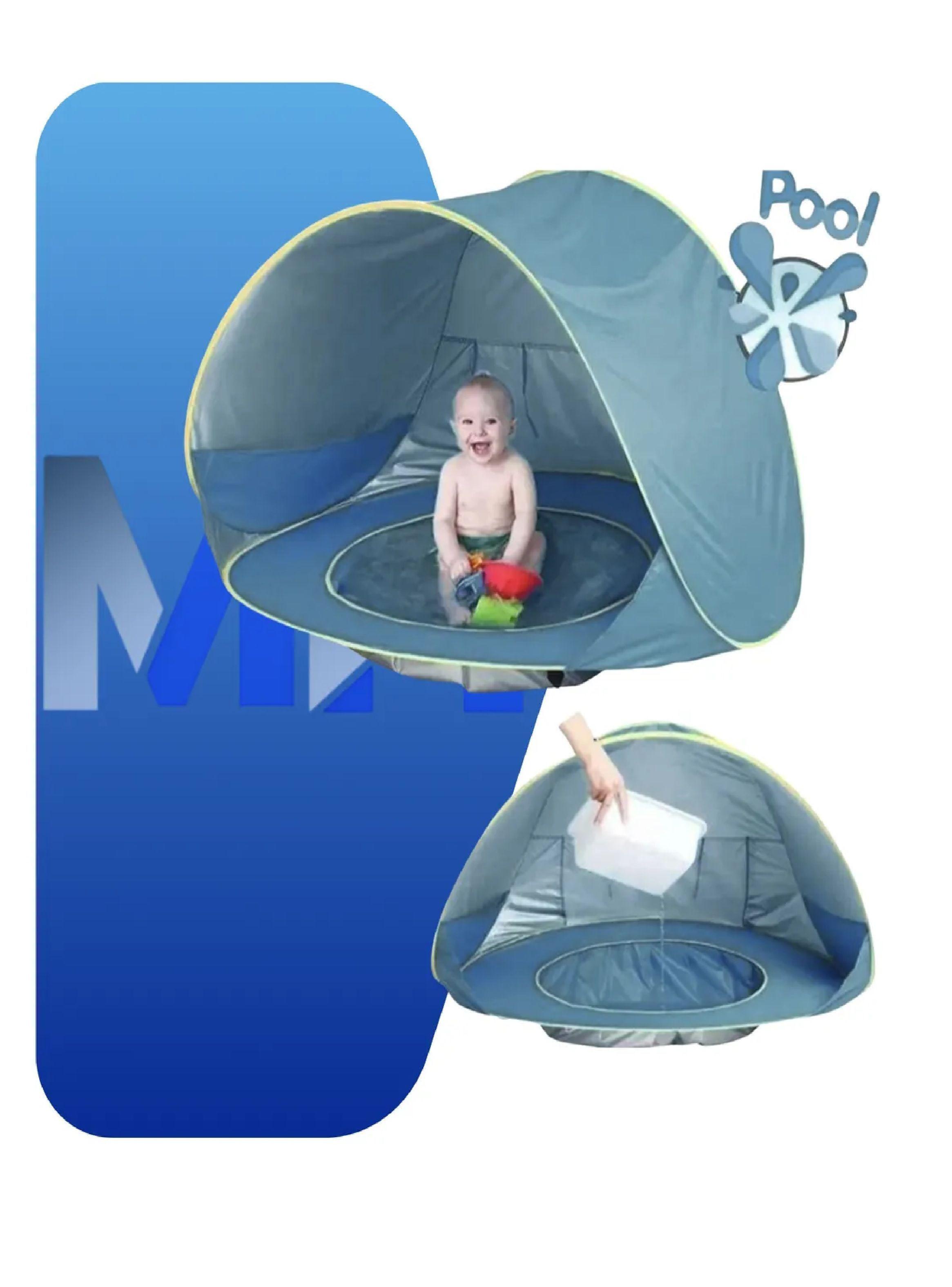 Carpa De Playa Radost 3 En 1 Con Piscina Proteccion Uv-3