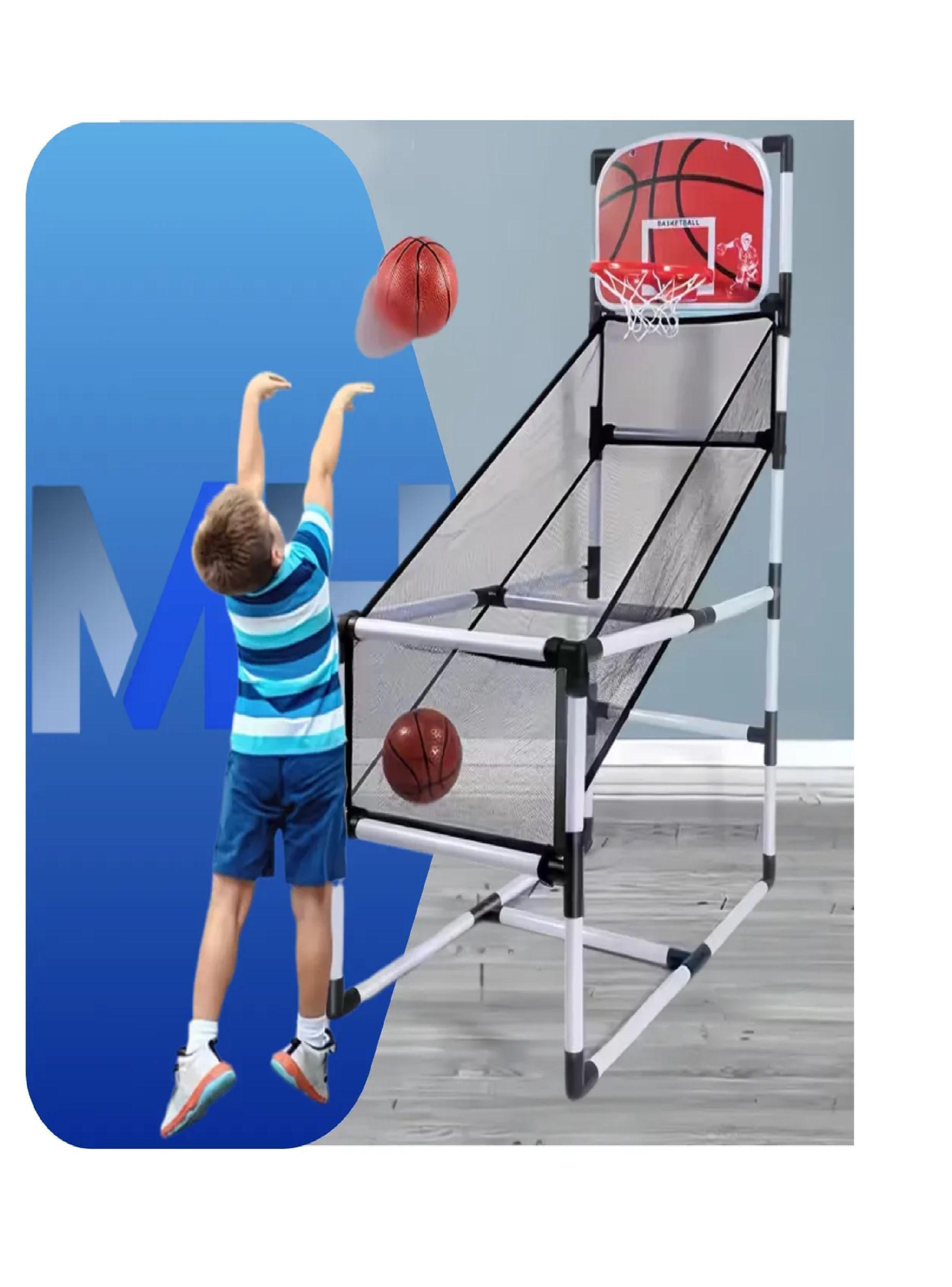Set Aro Basquetbol Arcade Niños 1.32m Juego Interactivo-3