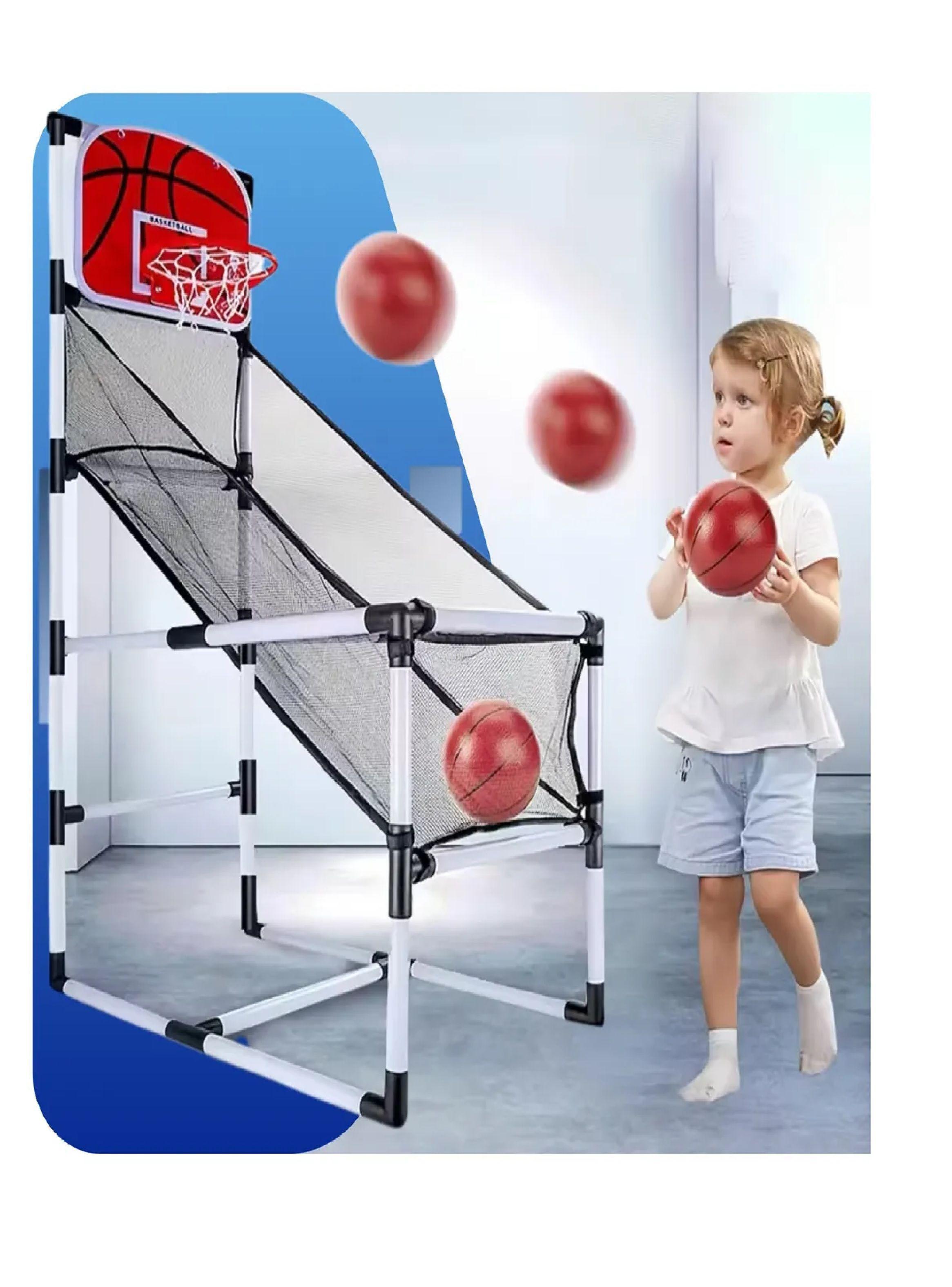 Set Aro Basquetbol Arcade Niños 1.32m Juego Interactivo-4