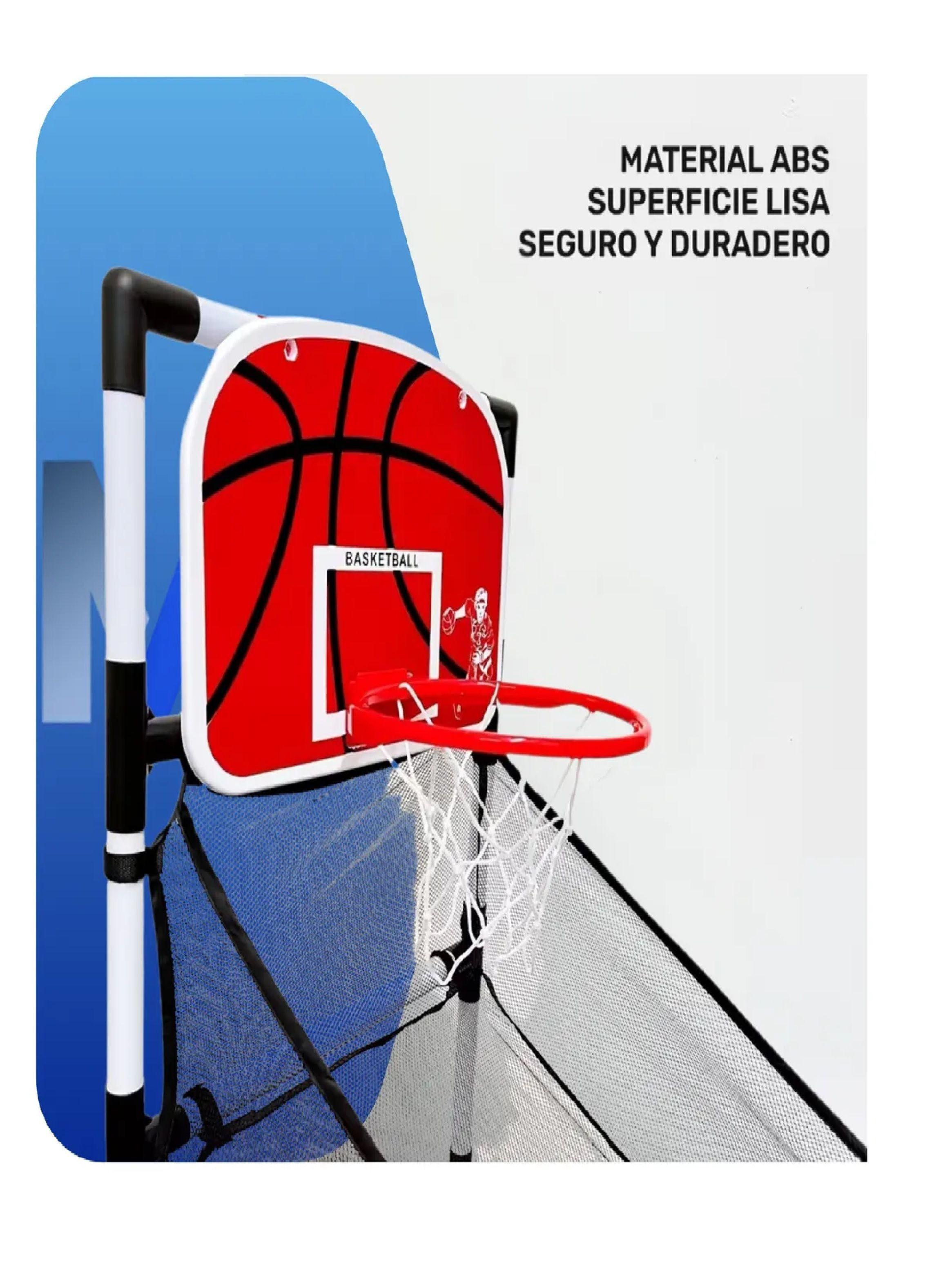 Set Aro Basquetbol Arcade Niños 1.32m Juego Interactivo-5