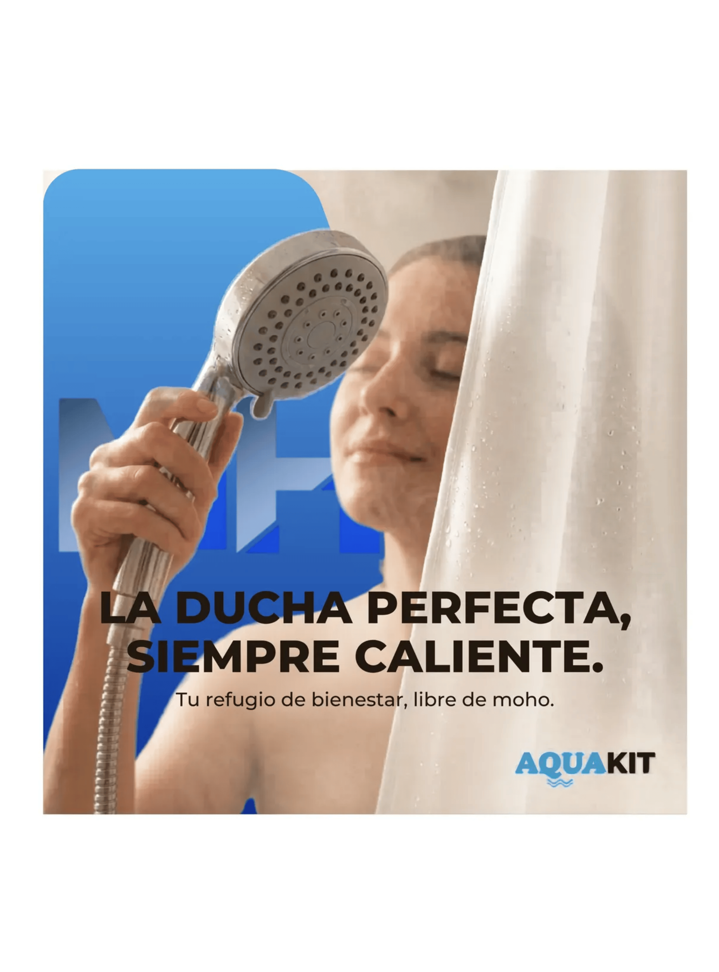 Forro Para Cortina De Ba o Transparente Antihongo Con Imanes-3