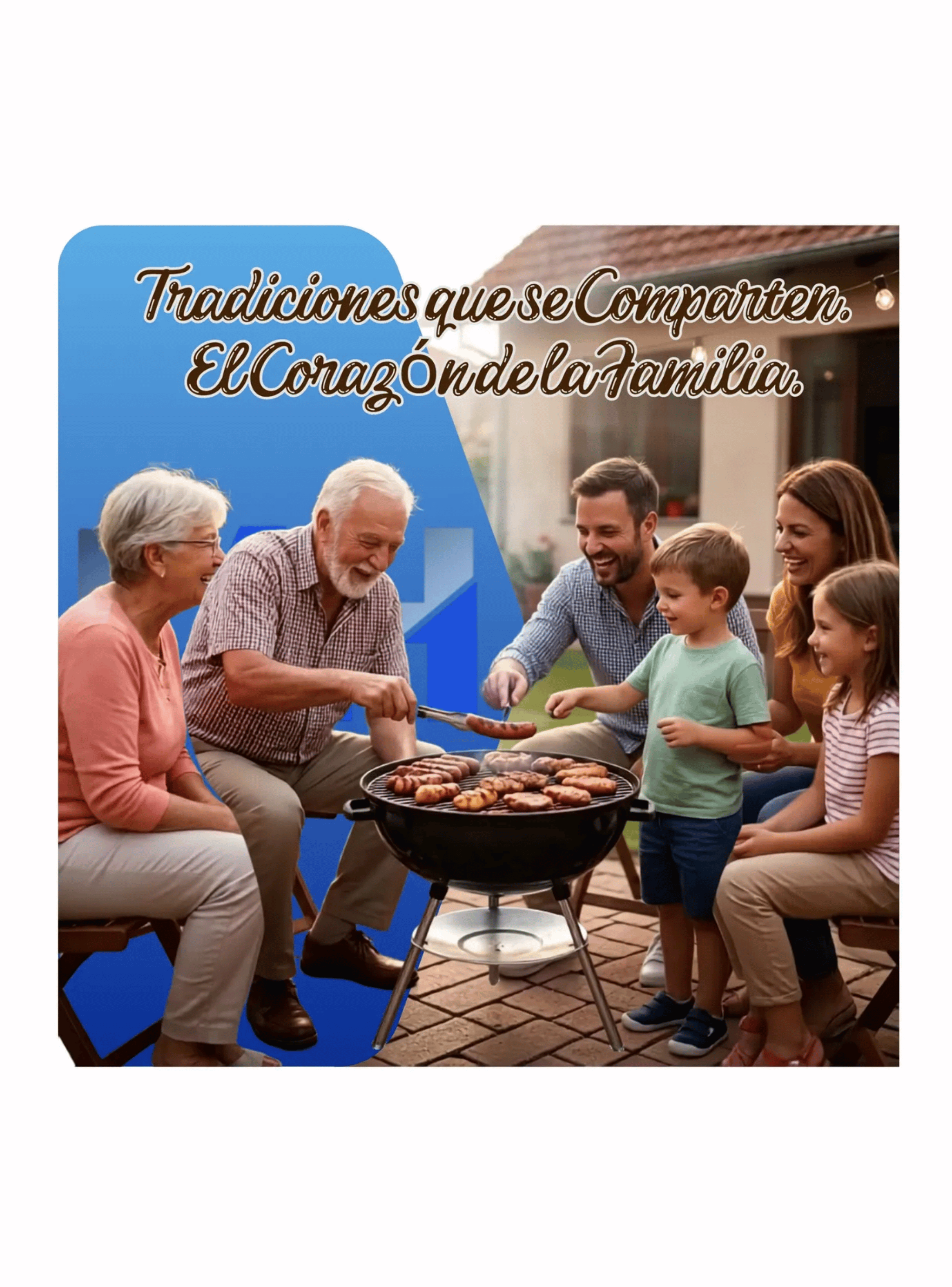 Parrilla A Carbon Portatil Redonda 35cm Hierro Beef Maker-6