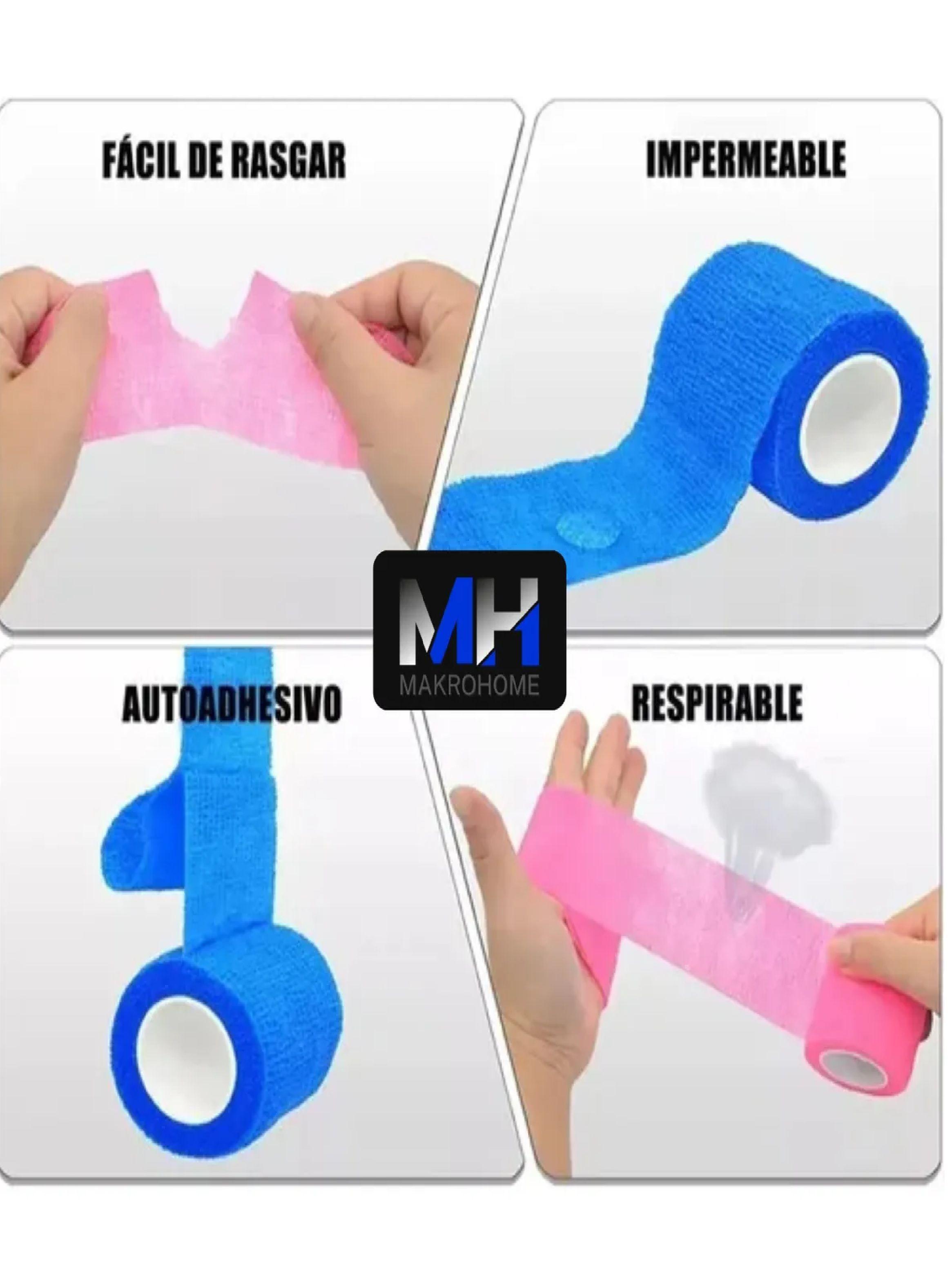 Pack X6 Cinta Para Vendaje Venda Coban Deporte 10cm X4,5m-5