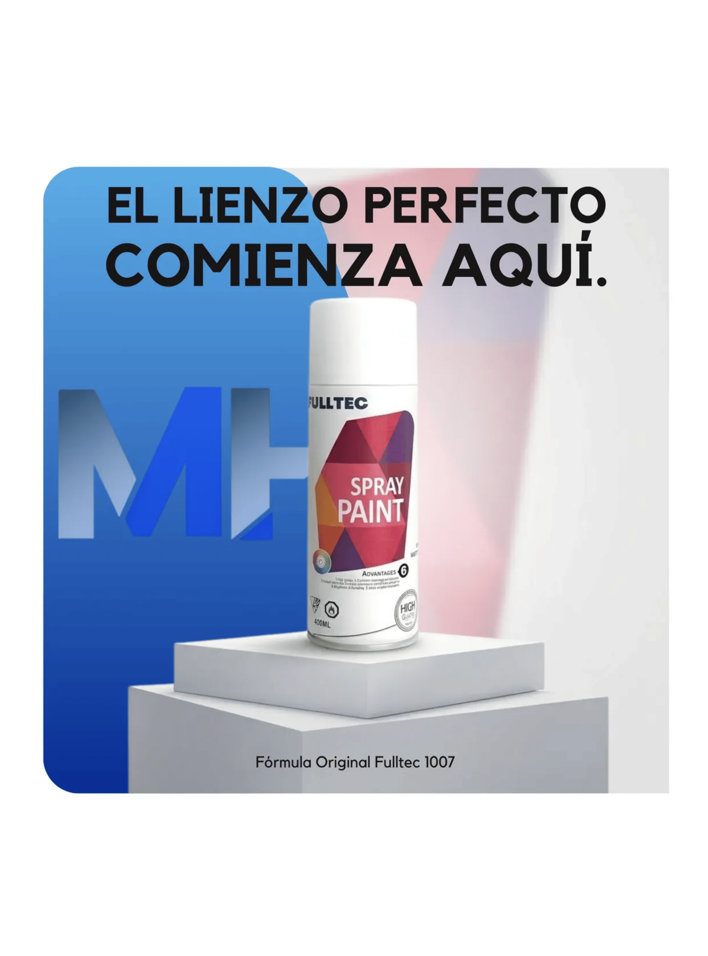 Pack X6 Spray Tela Madera Metal Plastico Vehicular Mate-2