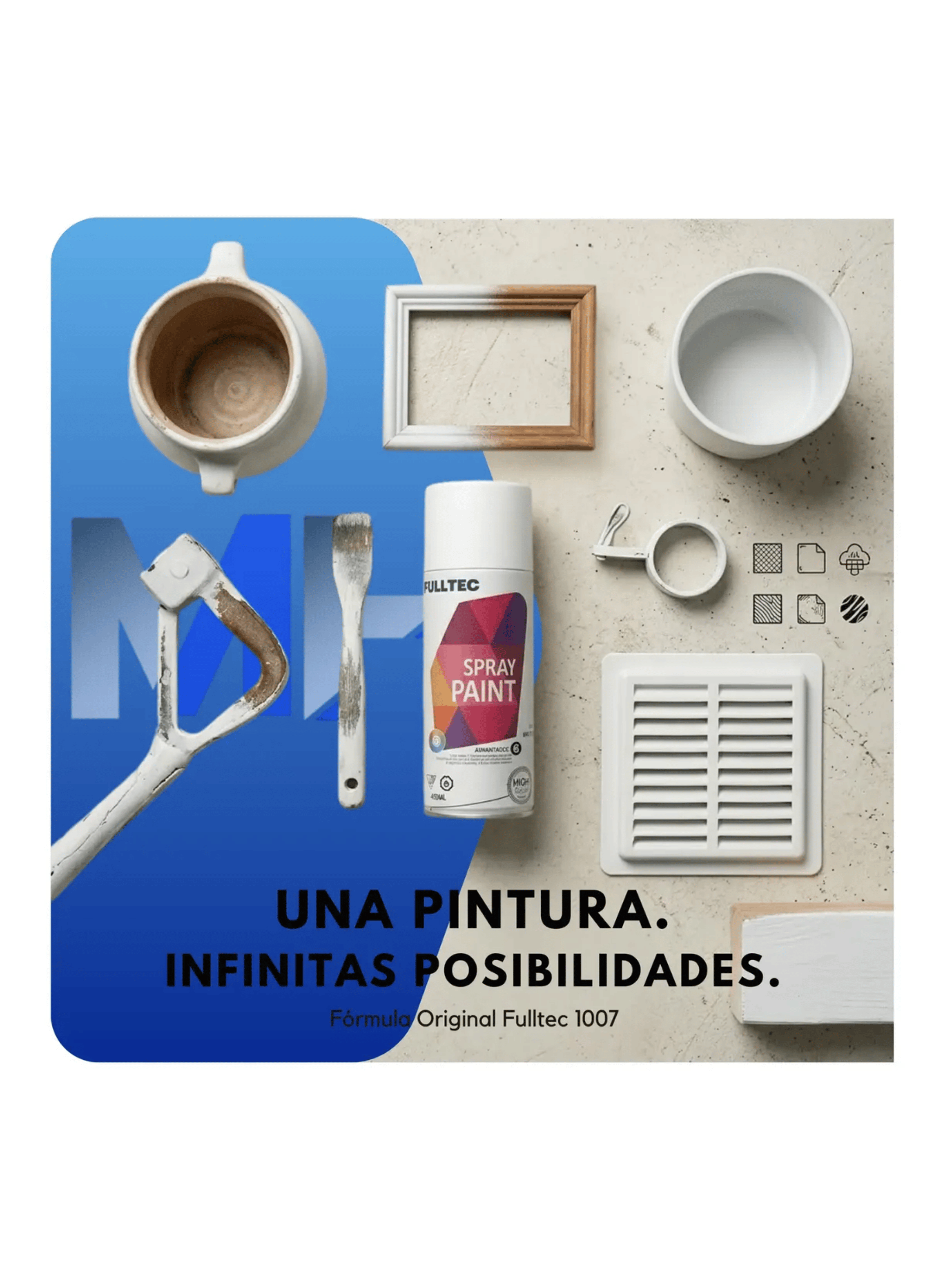 Pack X6 Spray Tela Madera Metal Plastico Vehicular Mate-6