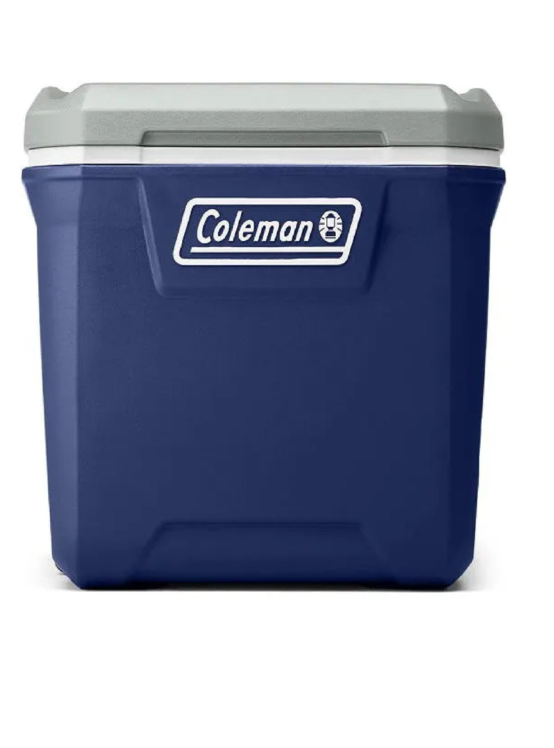 Cooler Hielera Con Ruedas Coleman 61 Litros 65 Qt Color Azul-1