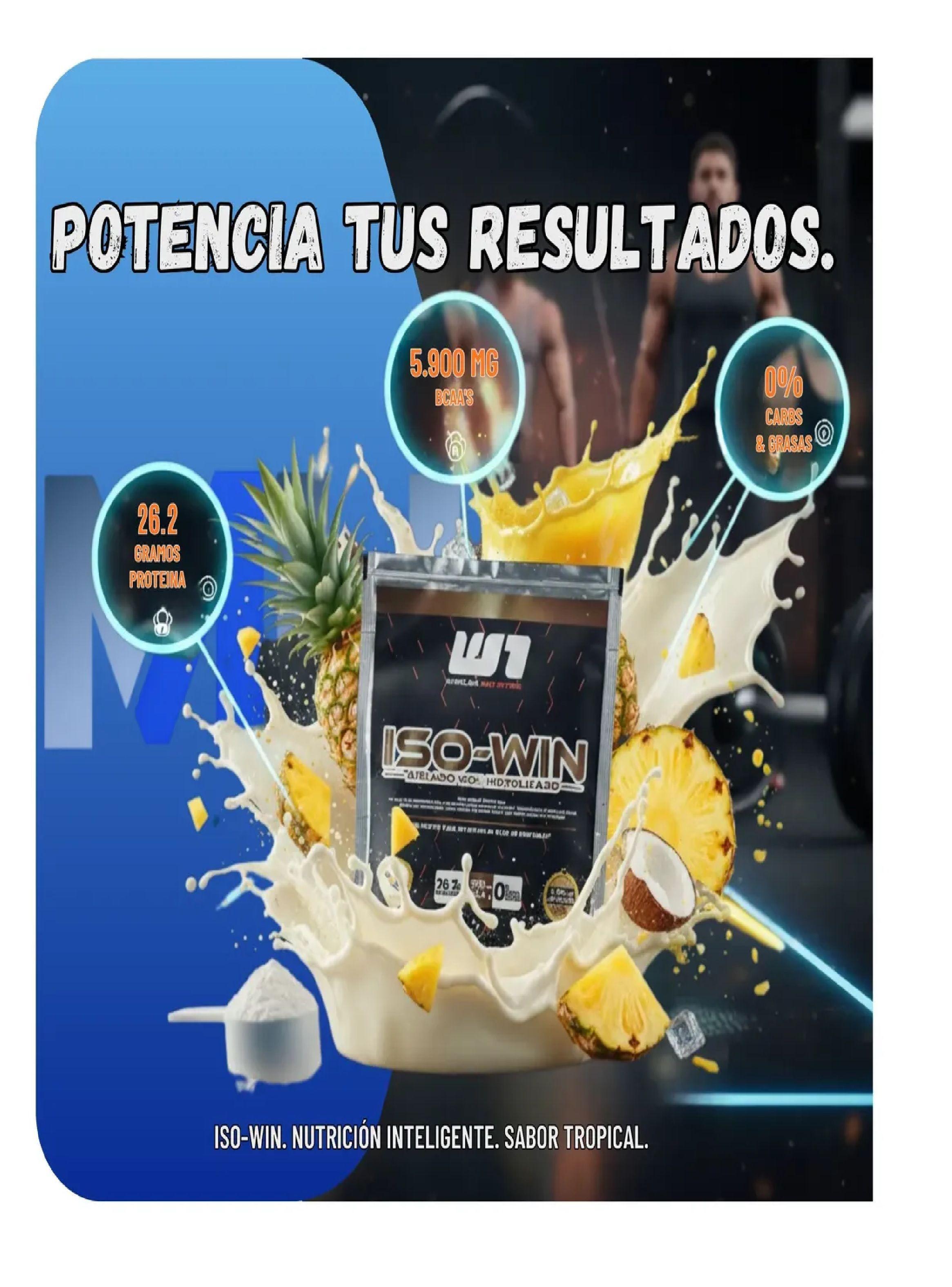 Sachet Proteina Hidrolizada Iso Win 30g Winkler Nutrition X3-5