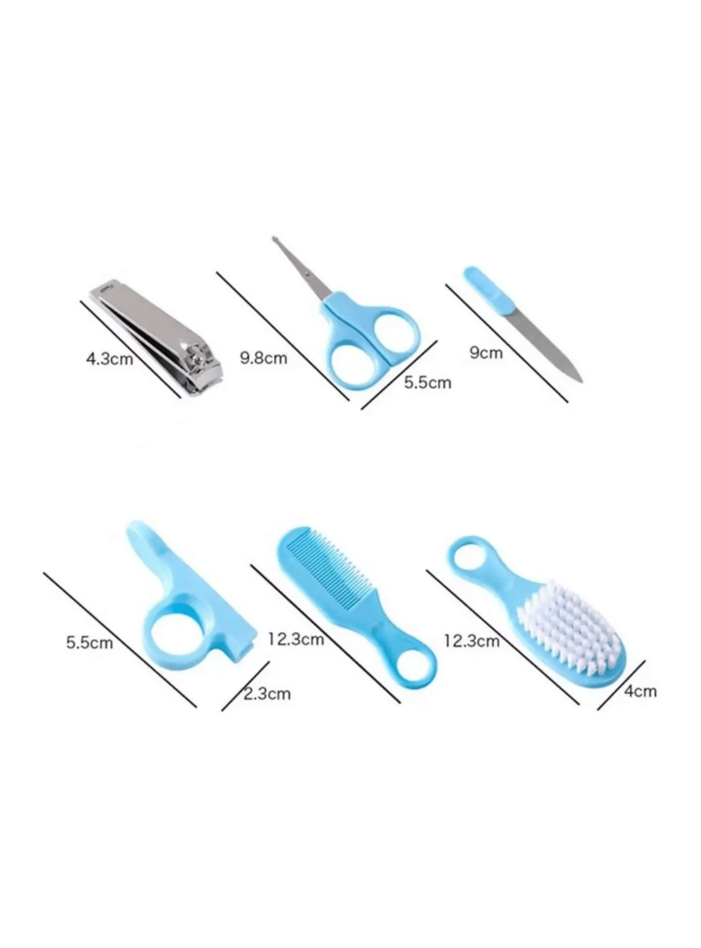 Set Manicure Bebe Corta U as Bebe Aseo Bebe Kit Aseo 6 Pcs-4