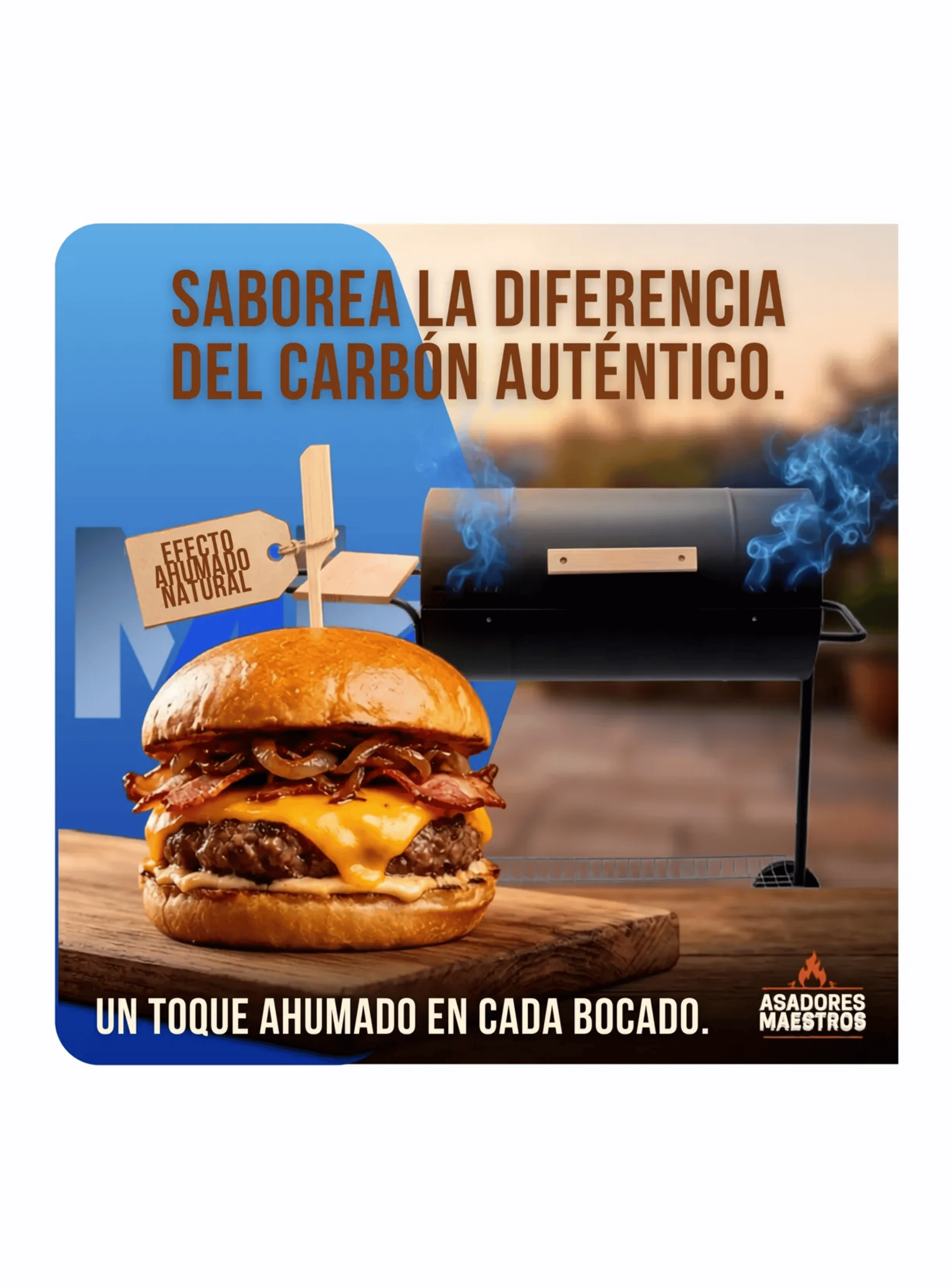 Parrilla A Carbon Medio Tambor Con Tapa One Up 104cm Negro-4